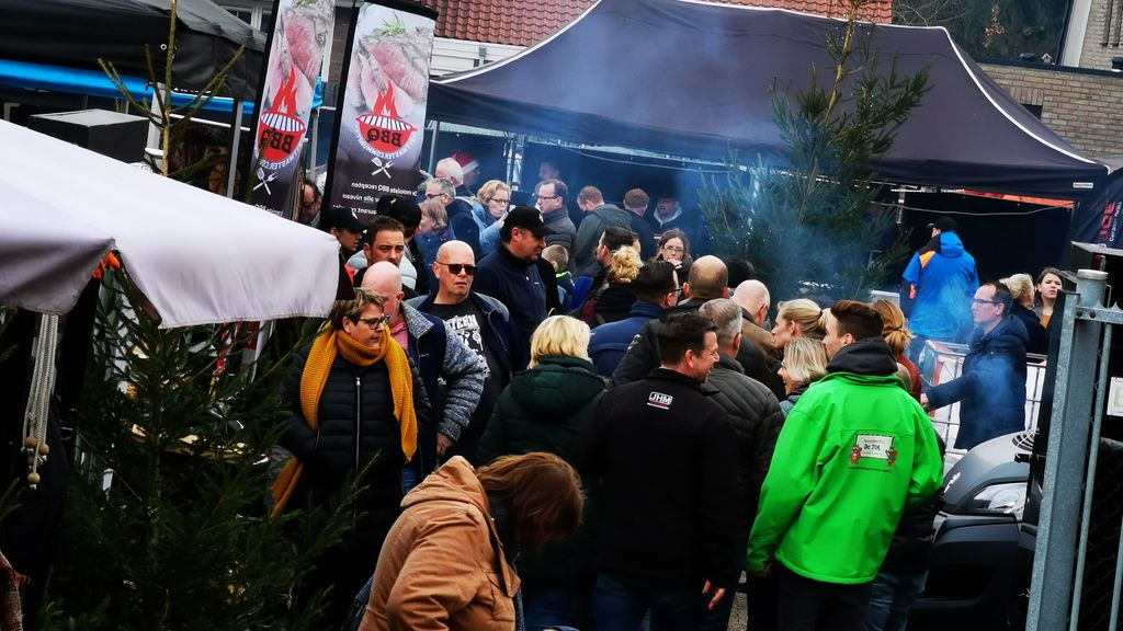 Foto: Alom gezelligheid bij Smokey Christmas