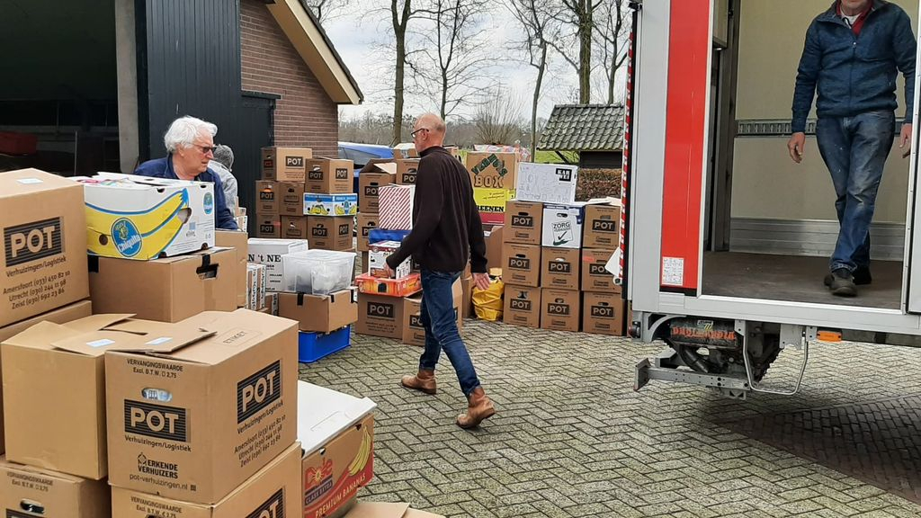 Foto: ‘Met een volgeladen oplegger naar Polen’