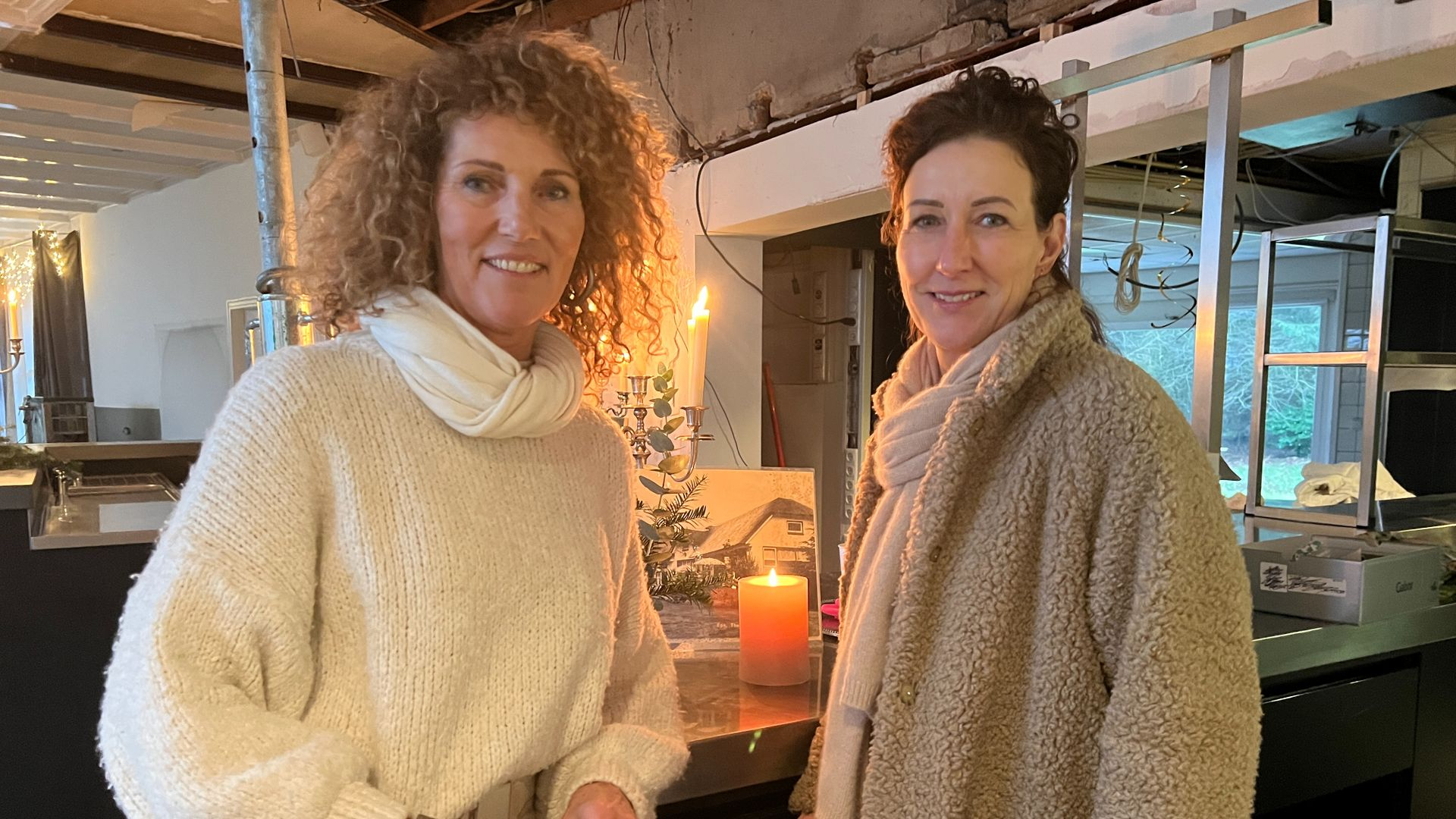 Foto: Anna en Monika houden open huis bij 't Soerel