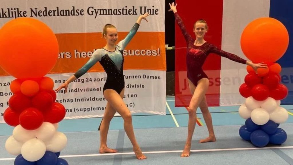 Foto: Drie turners uit Nunspeet zetten mooie prestaties neer op het NK