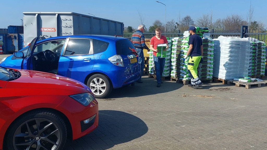 Foto: Landelijke compost dag ook in Nijkerk .