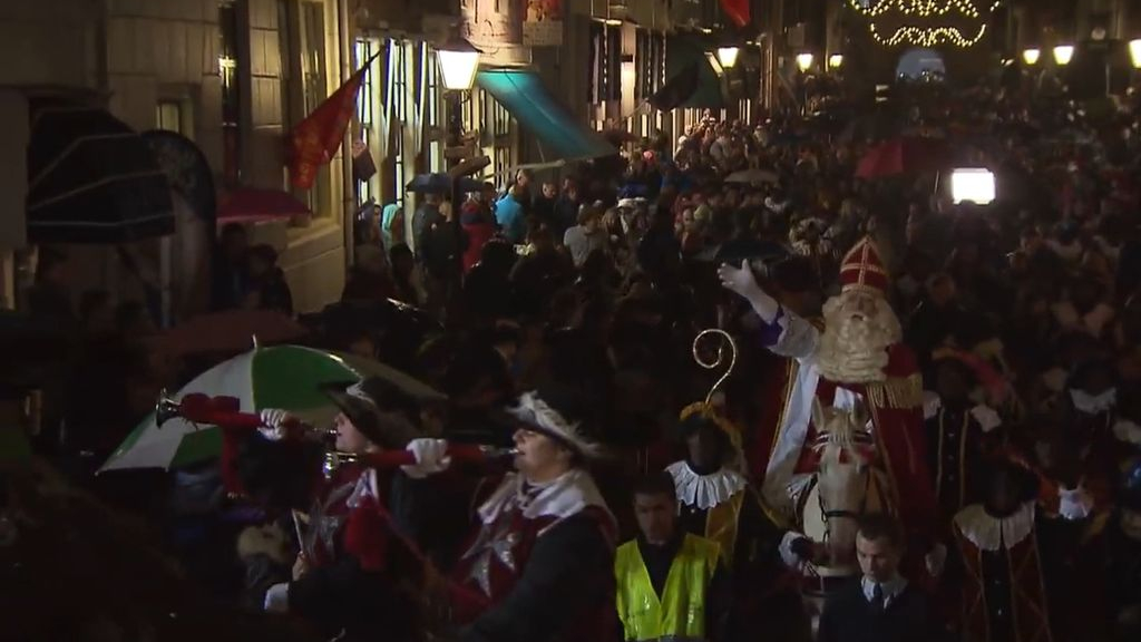 Foto: Intocht Sinterklaas in Elburg op 12 november