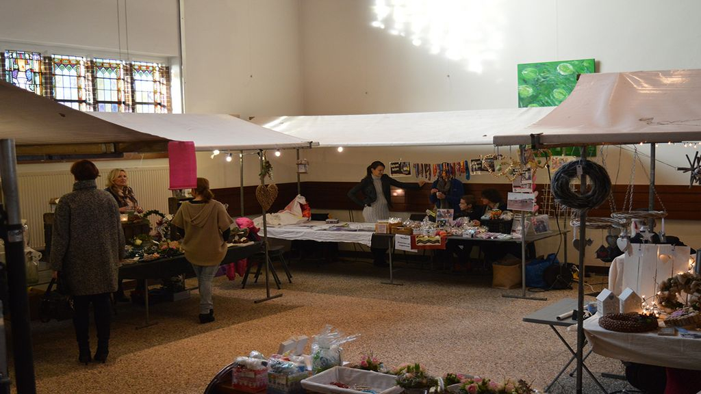Foto: Rommelmarkt de Kiekmure weer in volle gang