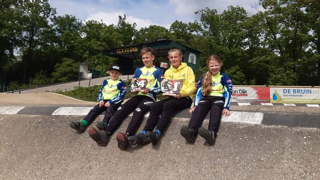 Foto: Demy nu ook Brabants kampioen op de BMX