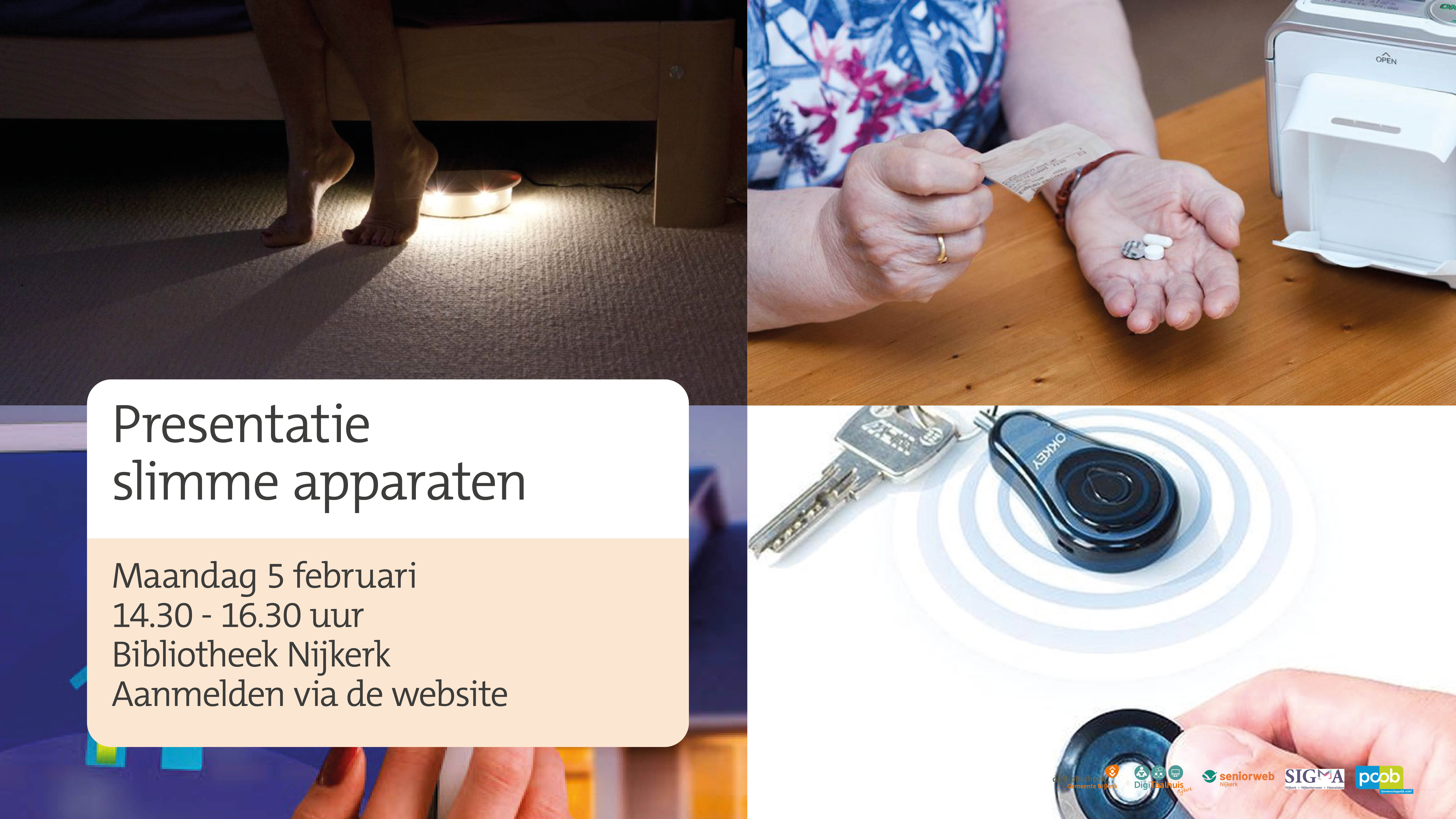 Foto: Presentatie slimme apparaten op 5 februari in Bibliotheek Nijkerk