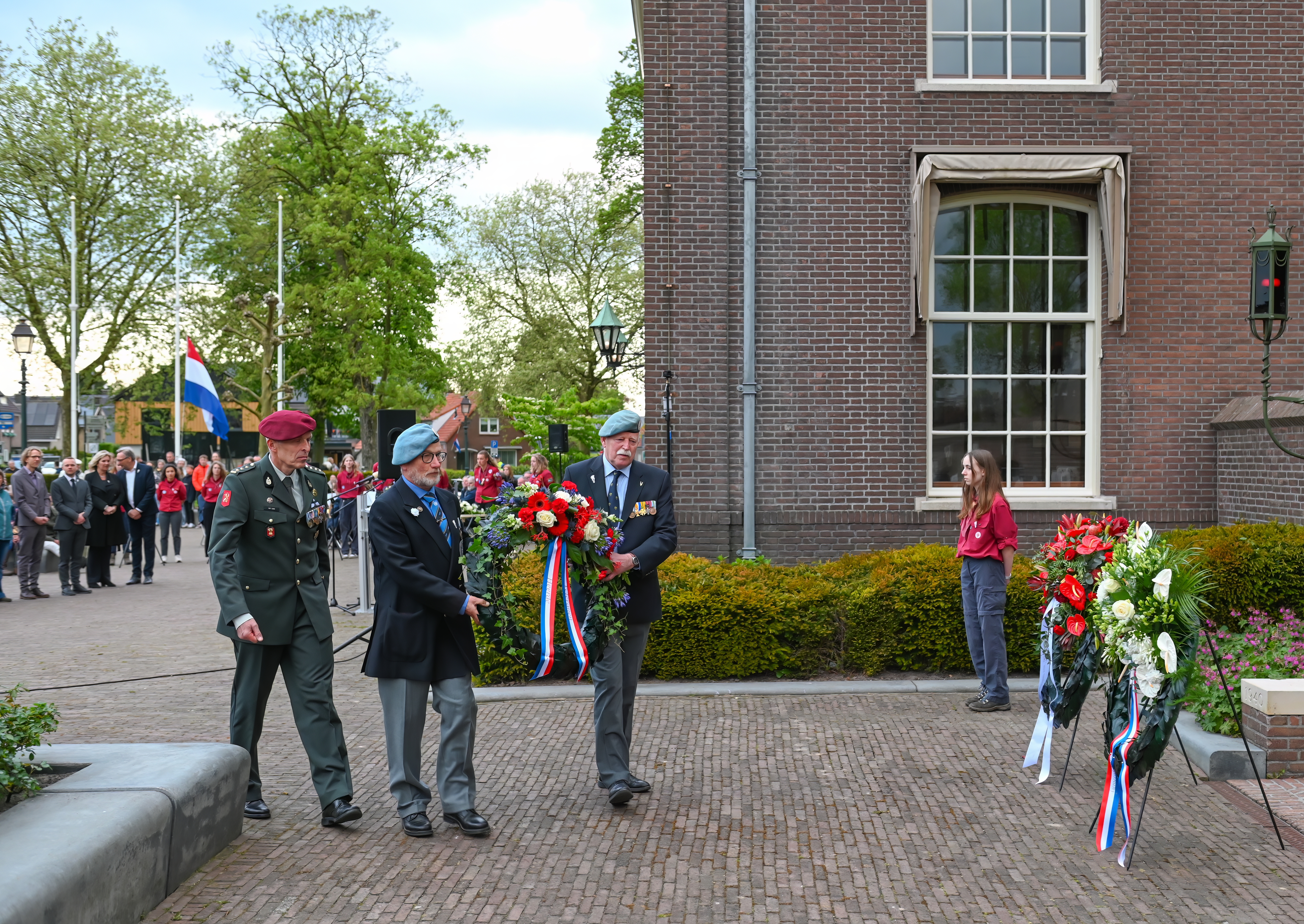 Foto: Video : Dodenherdenking gemeente Heerde 4 mei 2024