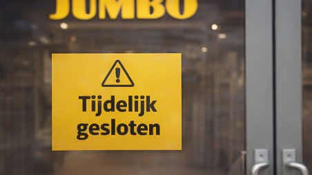 Foto: Update sluiting Jumbo supermarkt Schubertplein Apeldoorn