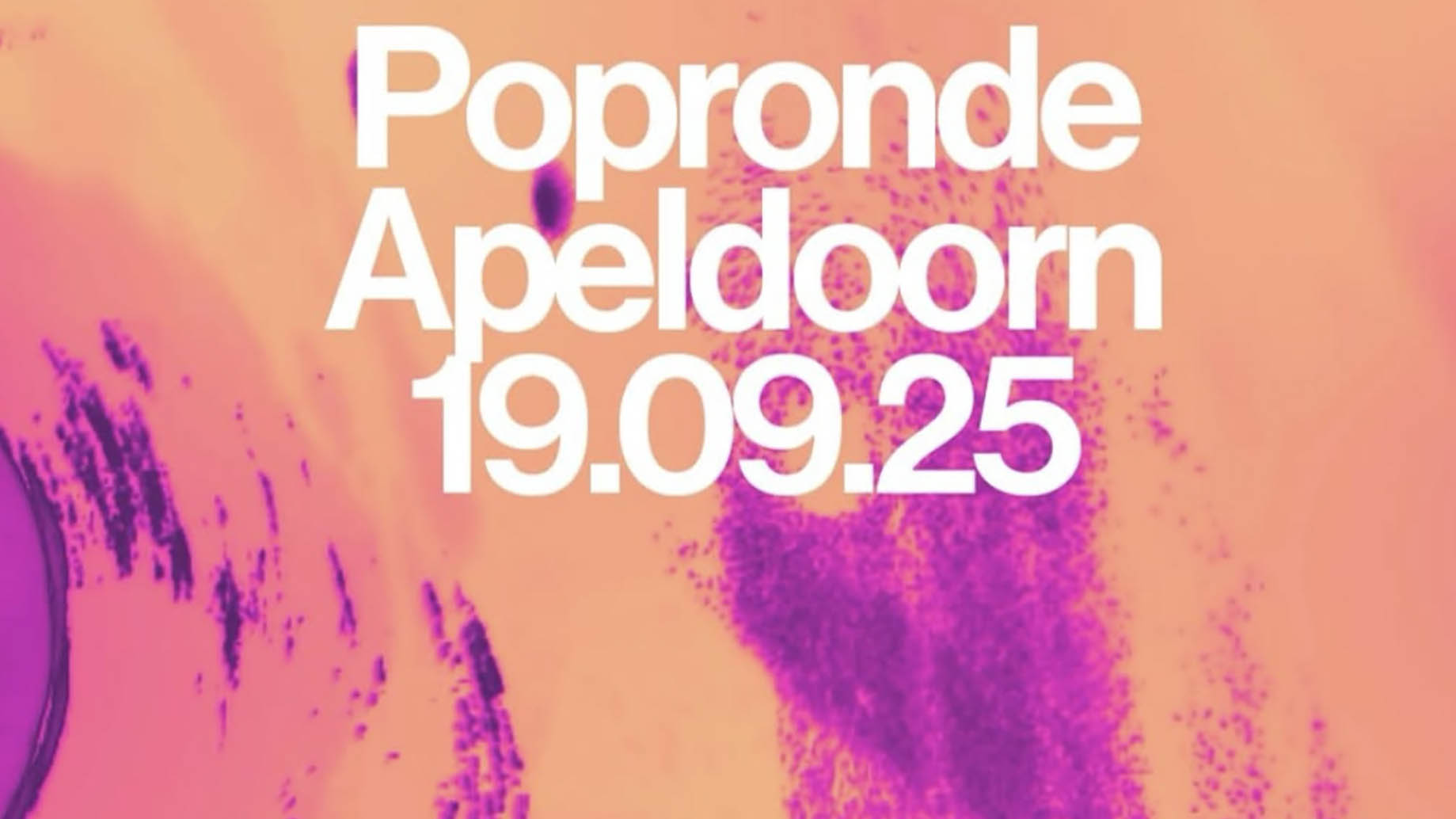 Foto: De Popronde brengt livemuziek naar de binnenstad van Apeldoorn