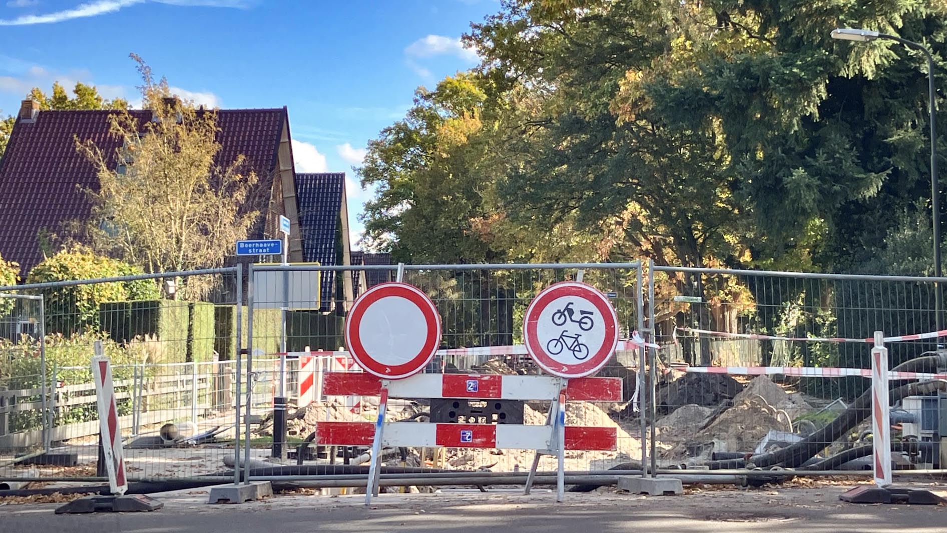 Foto: Parkenbuurt krijgt onderhoud, Laan van Kerschoten eerst aan de beurt