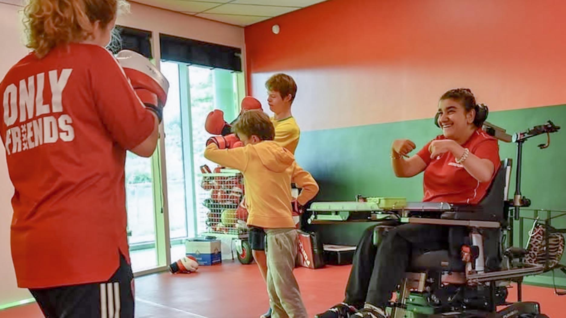 Foto: ‘Only Friends’ opent deuren voor jonge sporters met een beperking