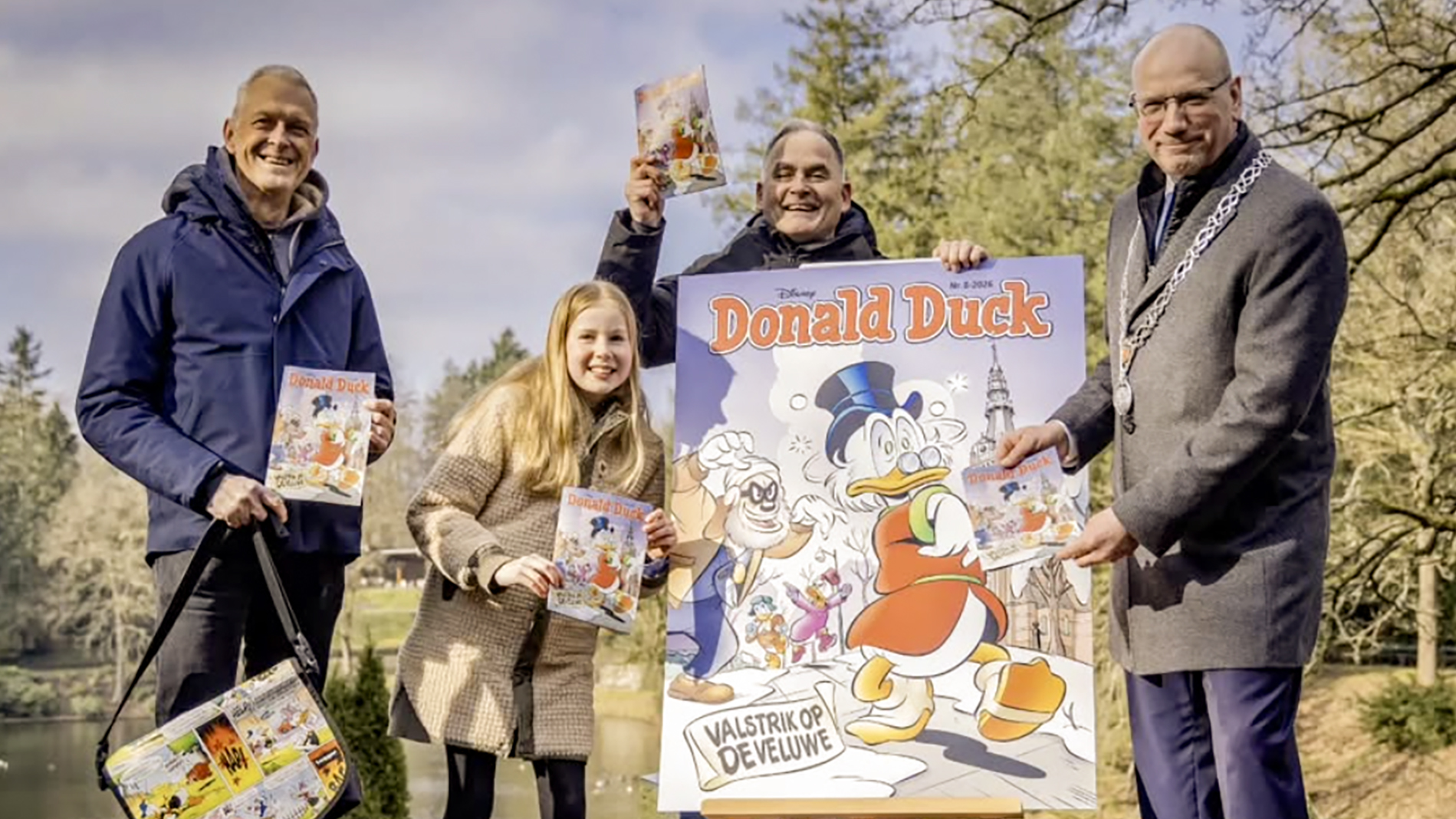 Foto: Donald Duck in Apeldoorn!