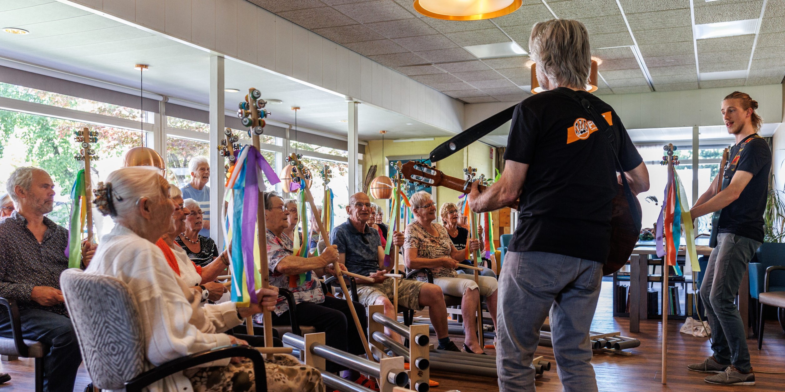 Foto: Eerste concert BuurtBand