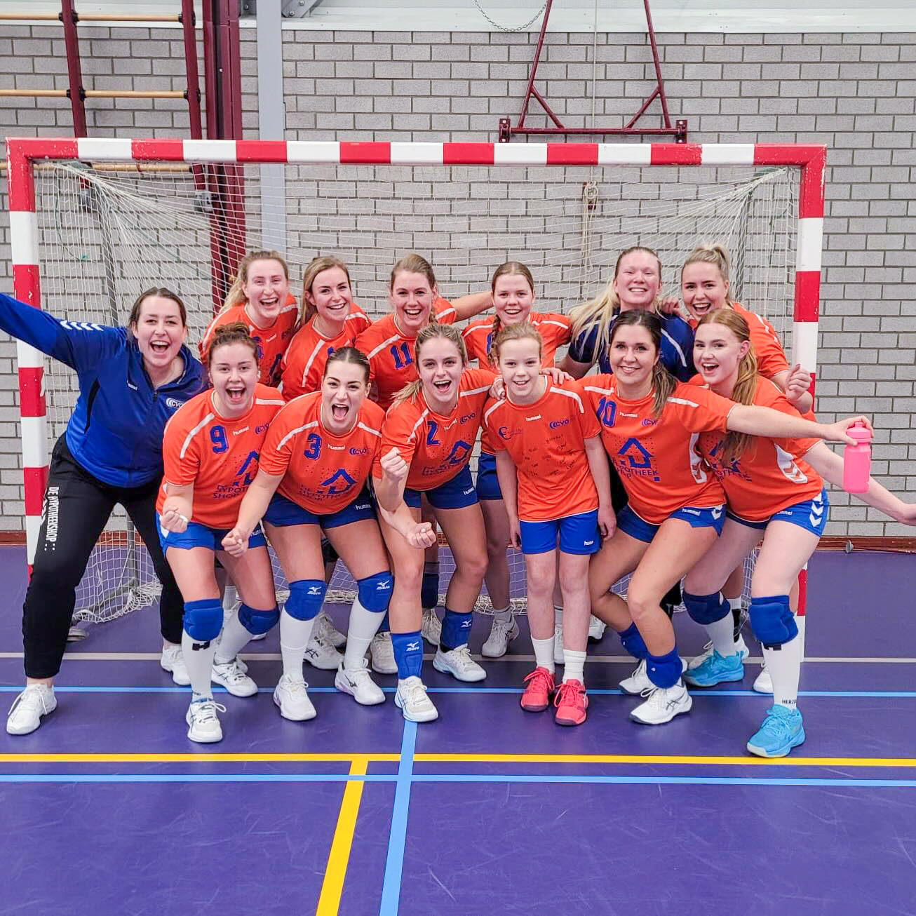 Foto: Stunt van formaat: overwinning op koploper met 30-26