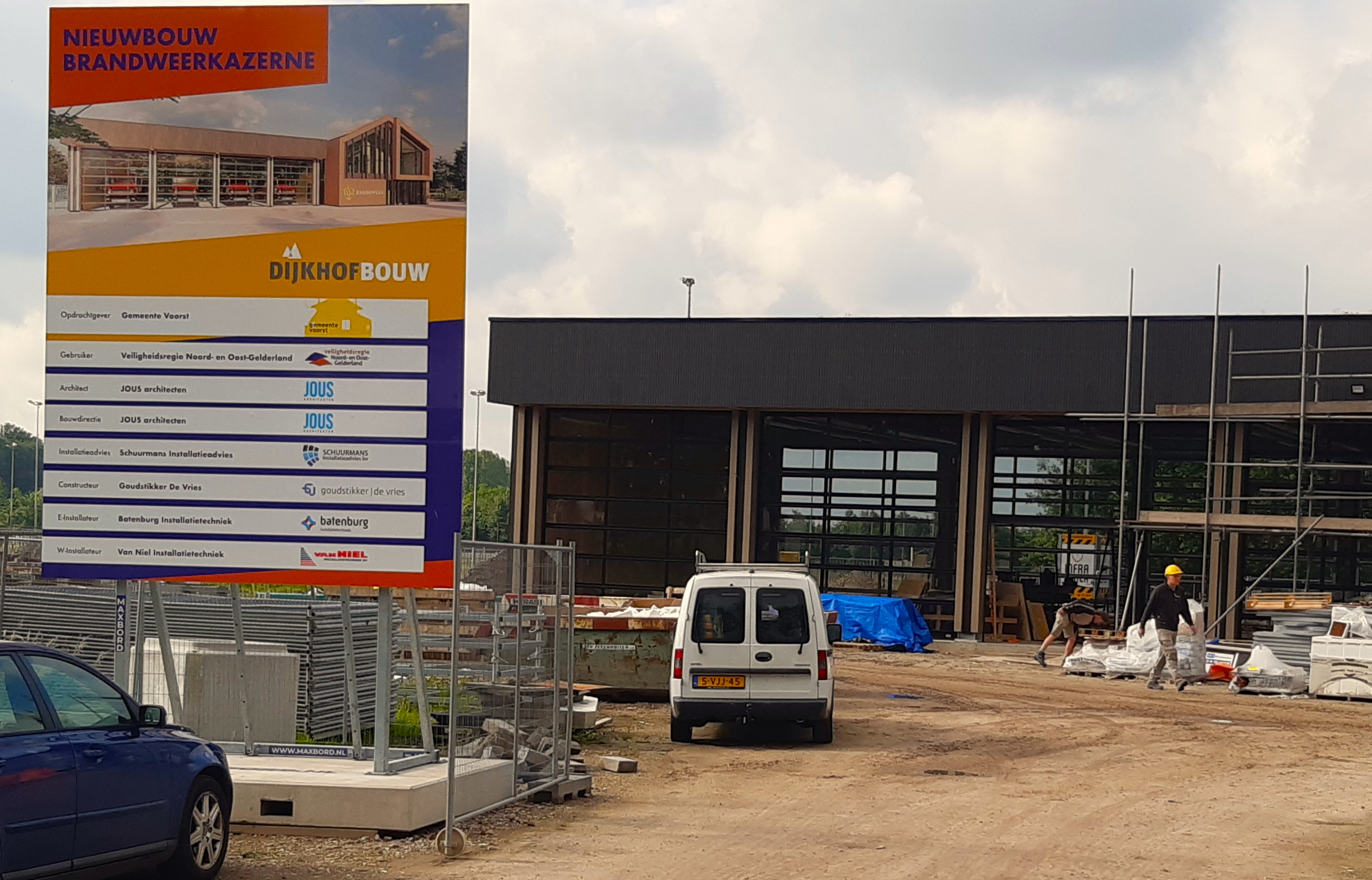 Foto: Publiek welkom op bouwlocatie kazerne Twello