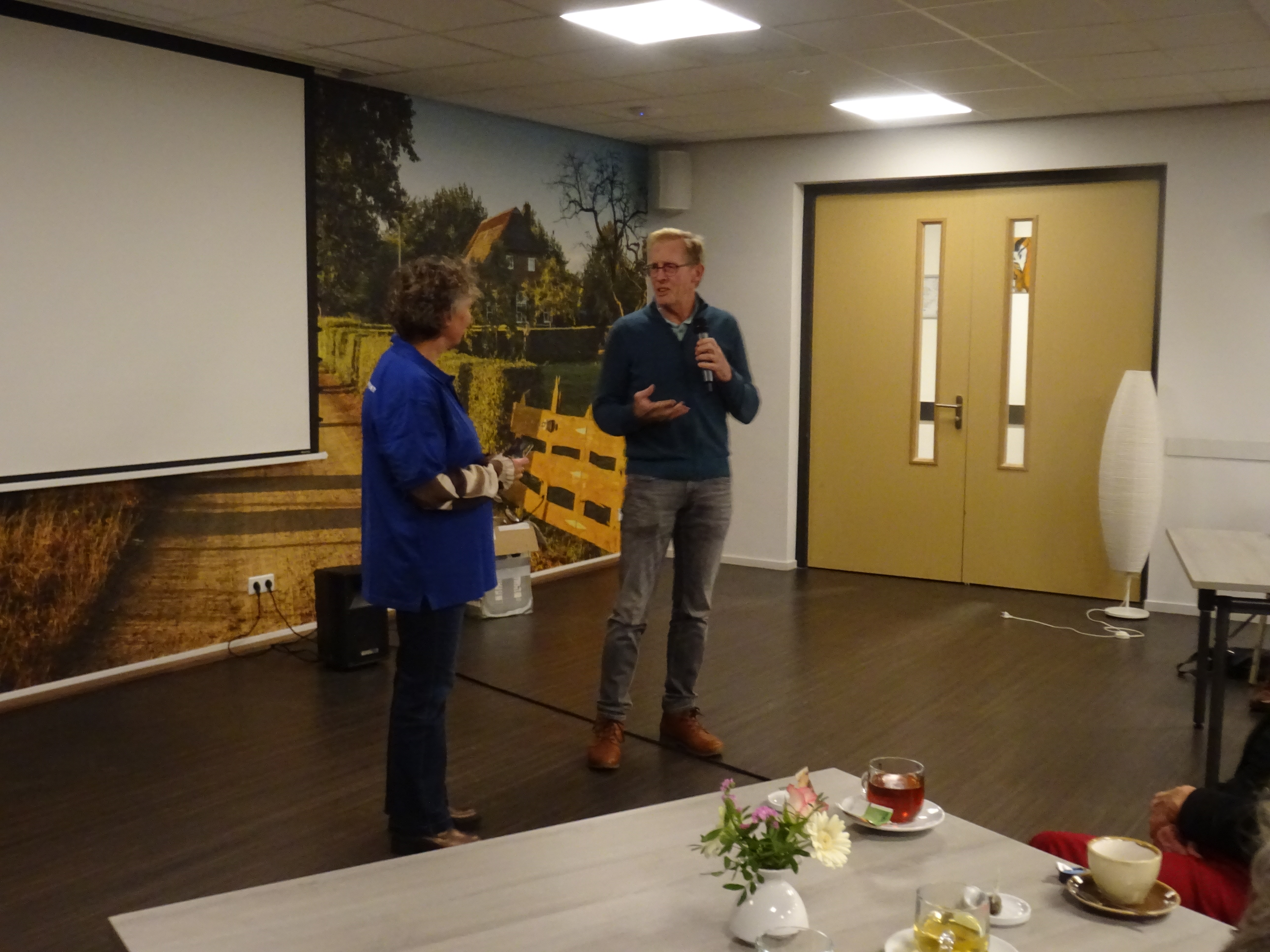 Foto: Geslaagde dia lezing Jan Huttinga