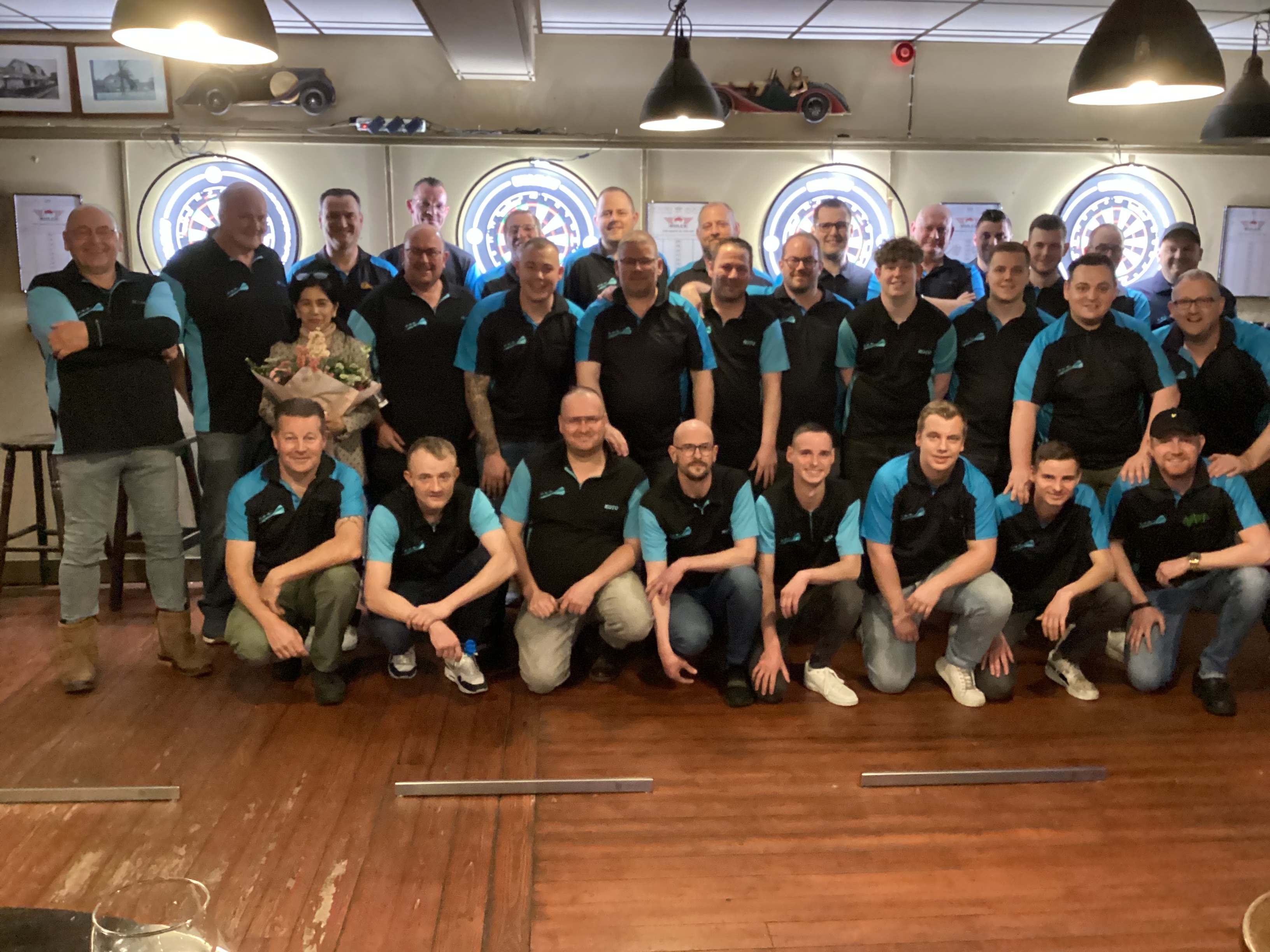 Foto: Einde competitieseizoen Dartvereniging Blue Sky in zicht