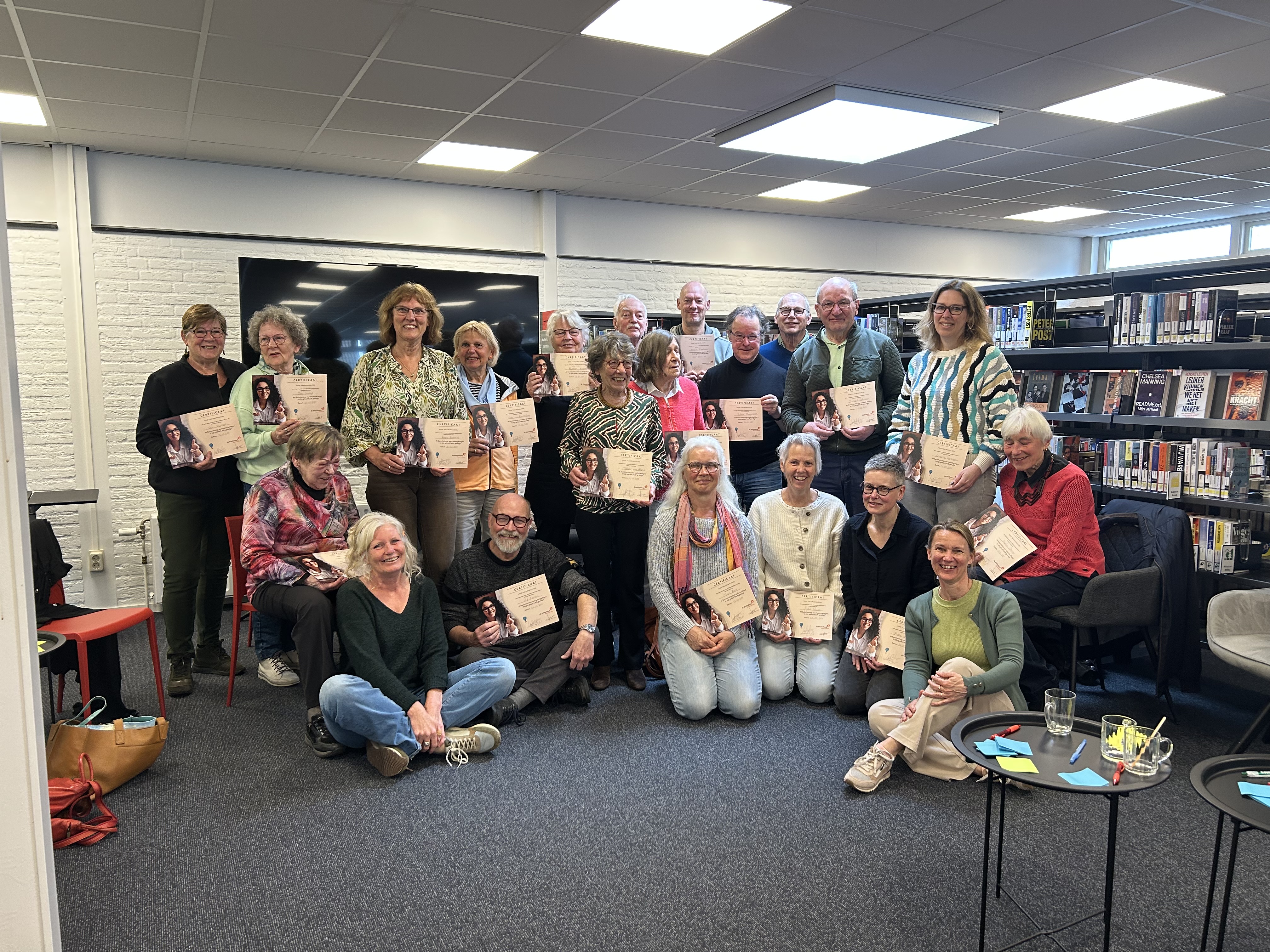 Foto: Nieuwe taalvrijwilligers worden gewaardeerd