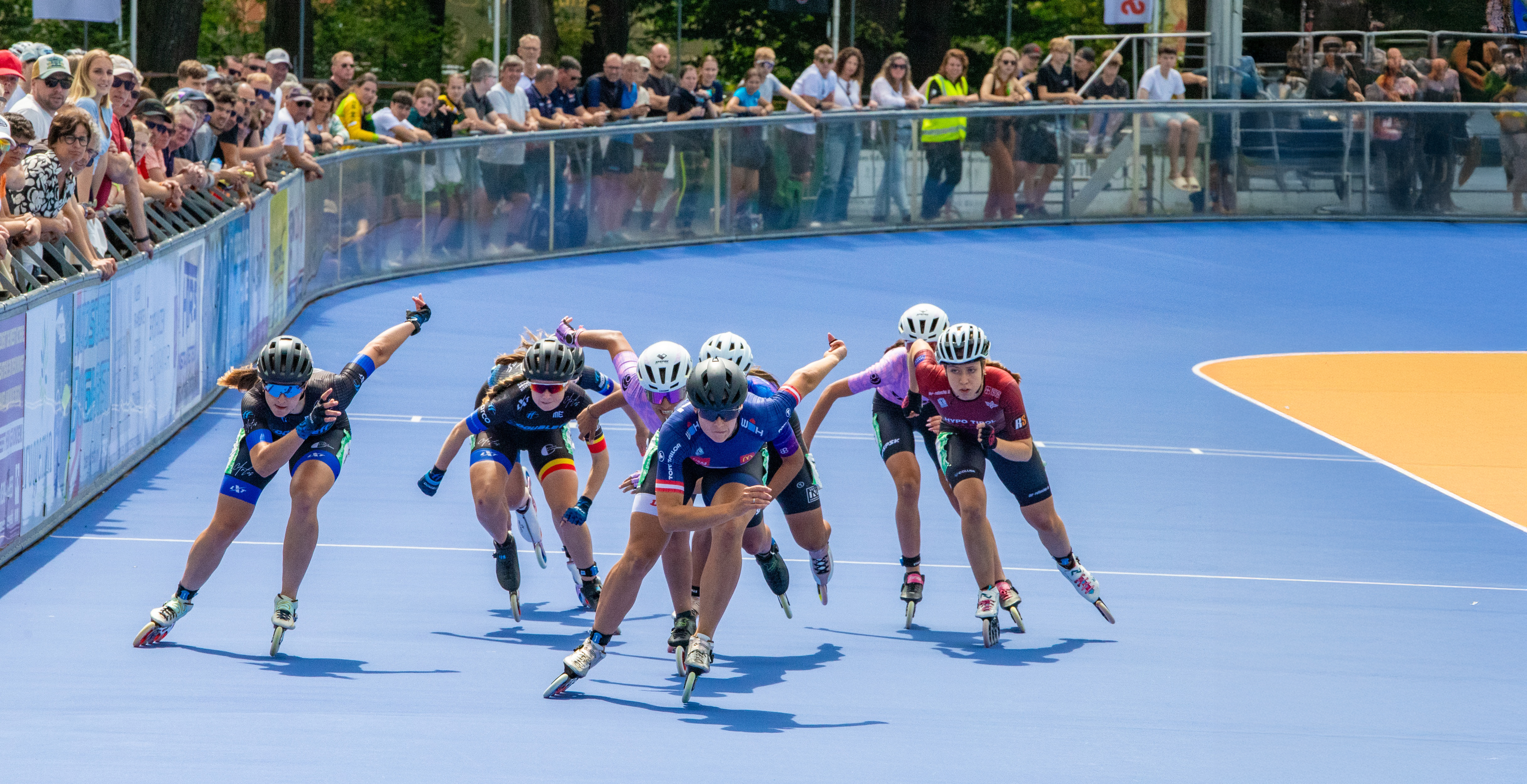 Foto: Internationale top skeeleraars strijden in Heerde tijdens World Track Series / Holland Cup