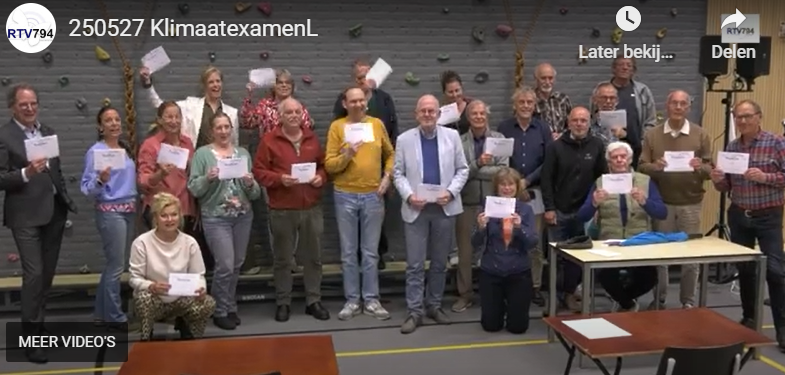 Foto: Klimaatexamen Heerde was pittig (Filmpje)