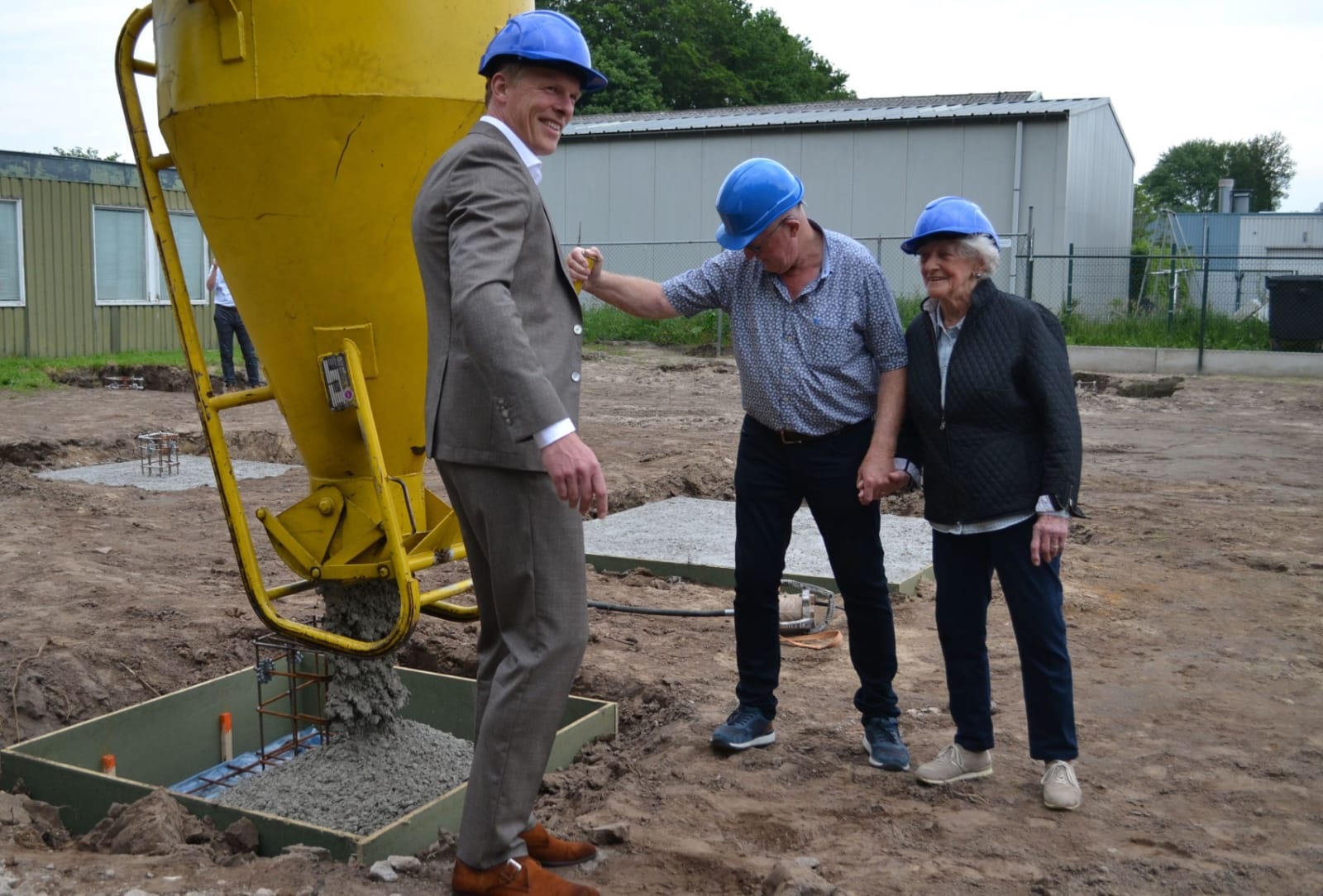 Foto: Bouw nieuw kegelhuis