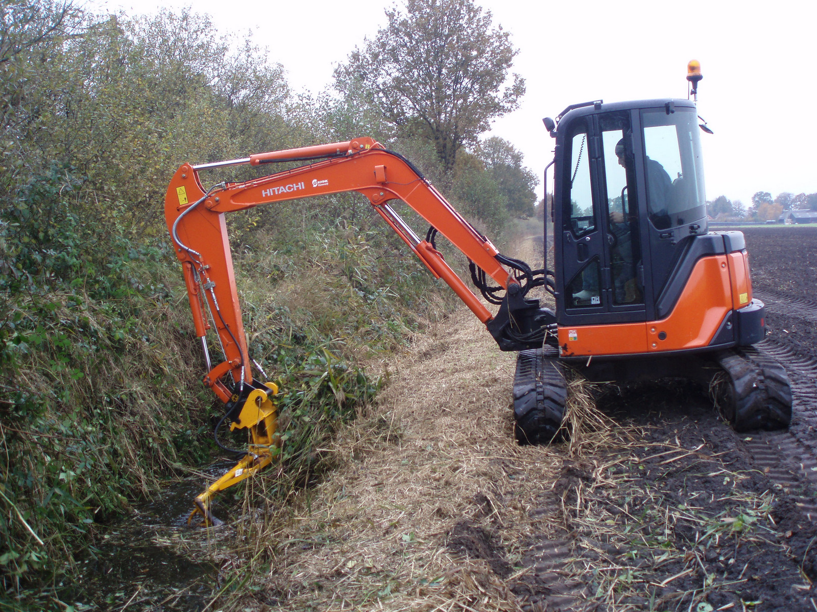 Foto: Onderhoud watergangen is belangrijk