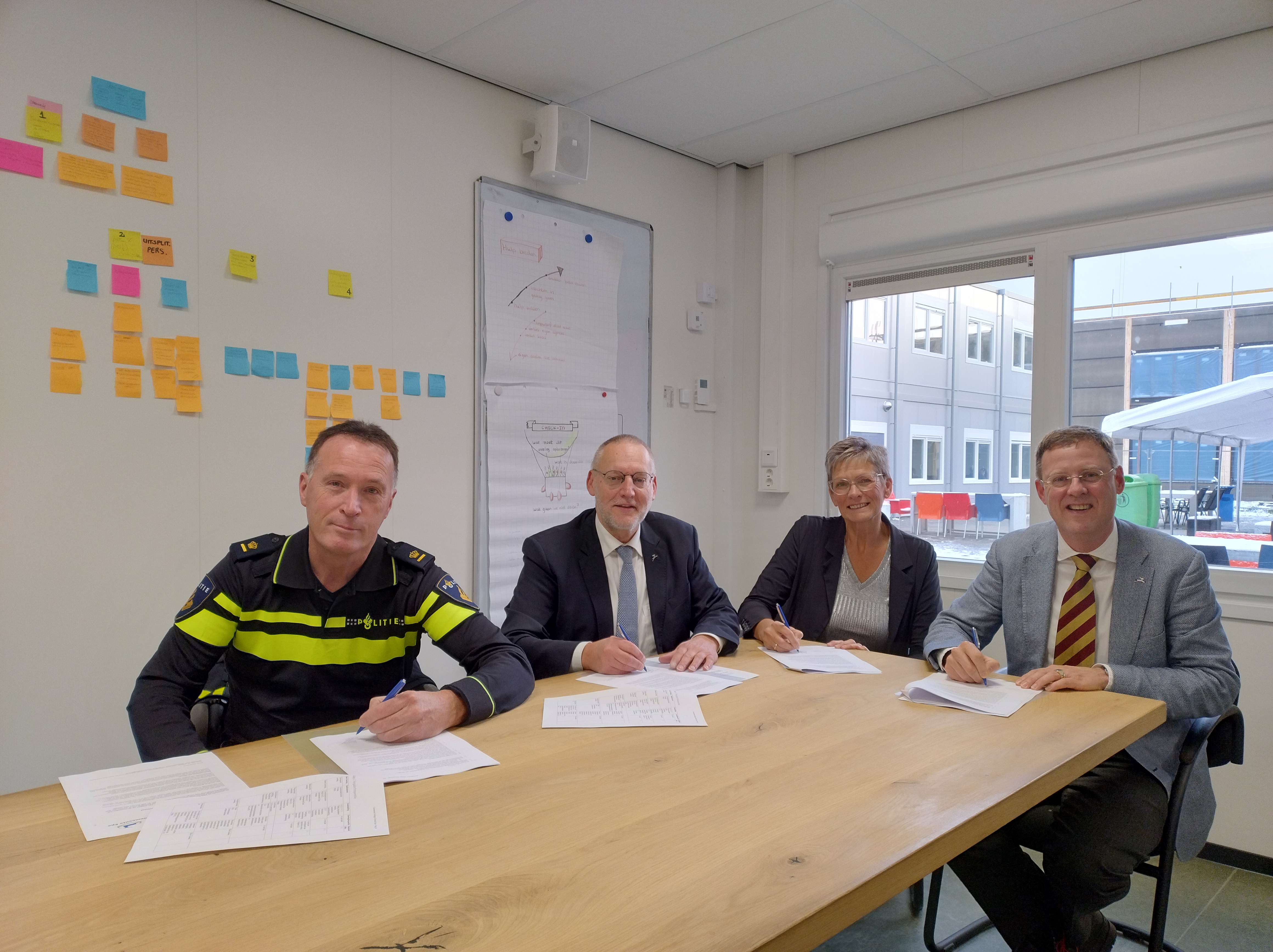 Samen werken aan veiligheid in en om de school