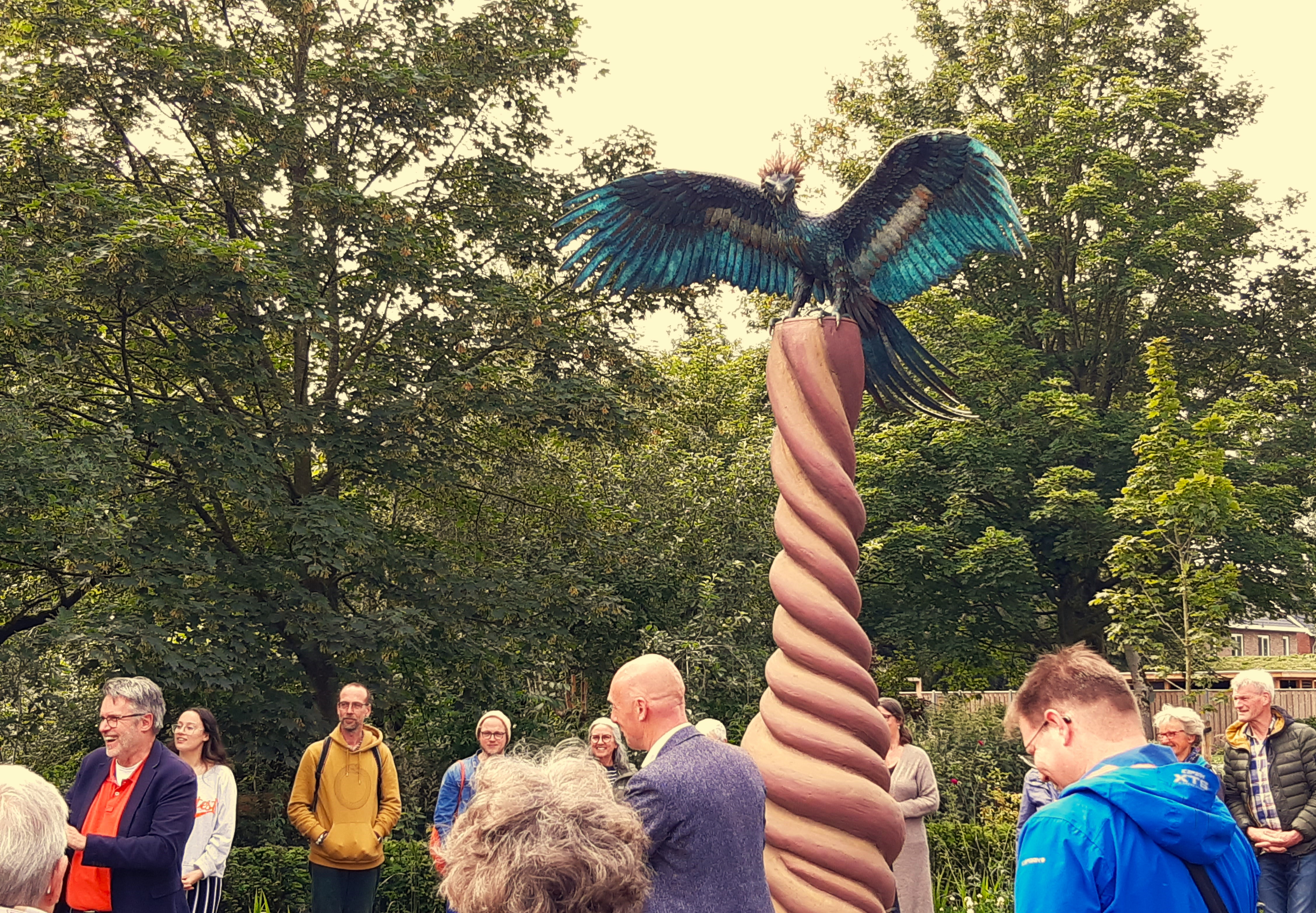 Foto: Phoenix onthult in Park van Teuge