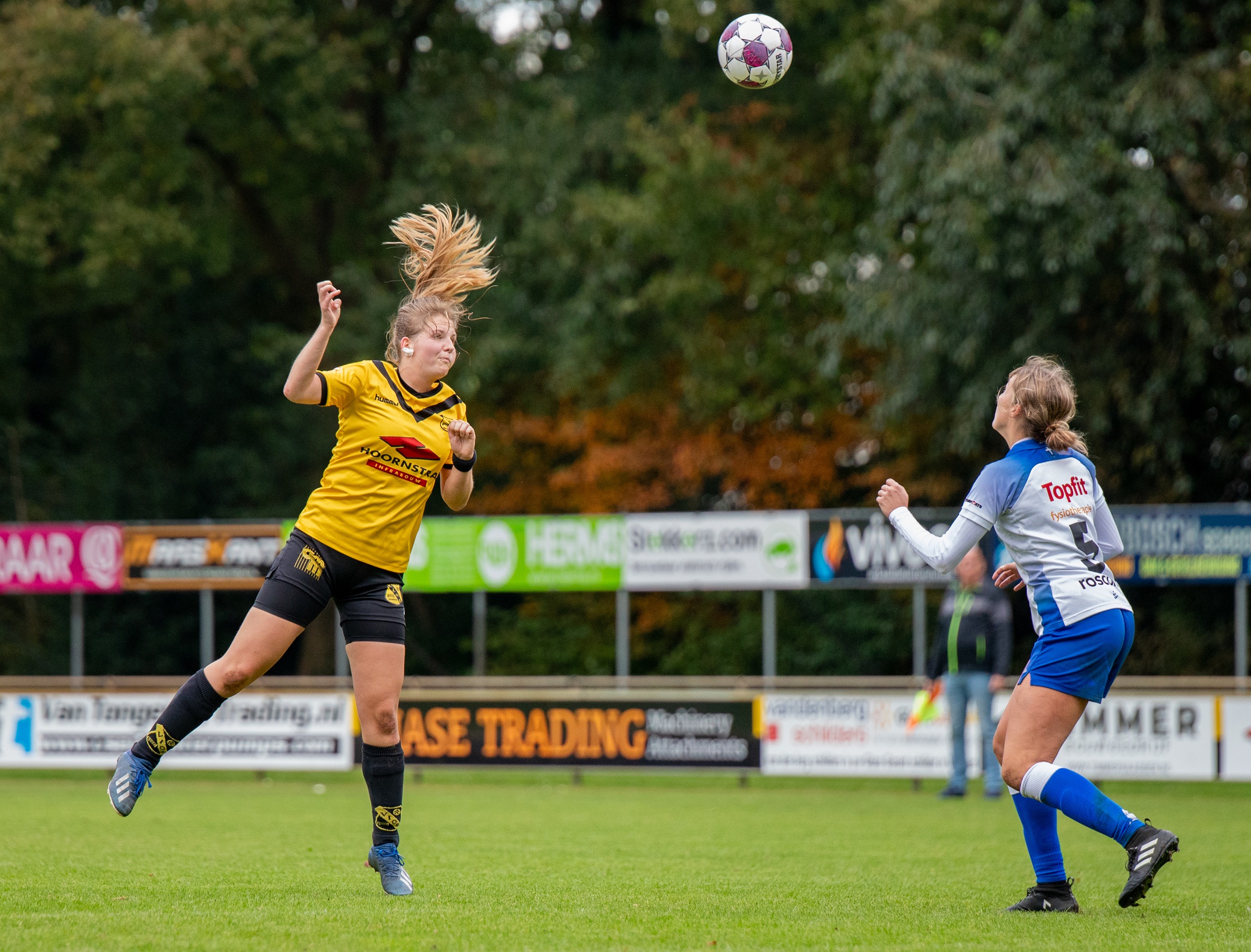 Foto: VIOS Vrouwen pakt belangrijk punt tegen koploper Delta Sports '95 VR1