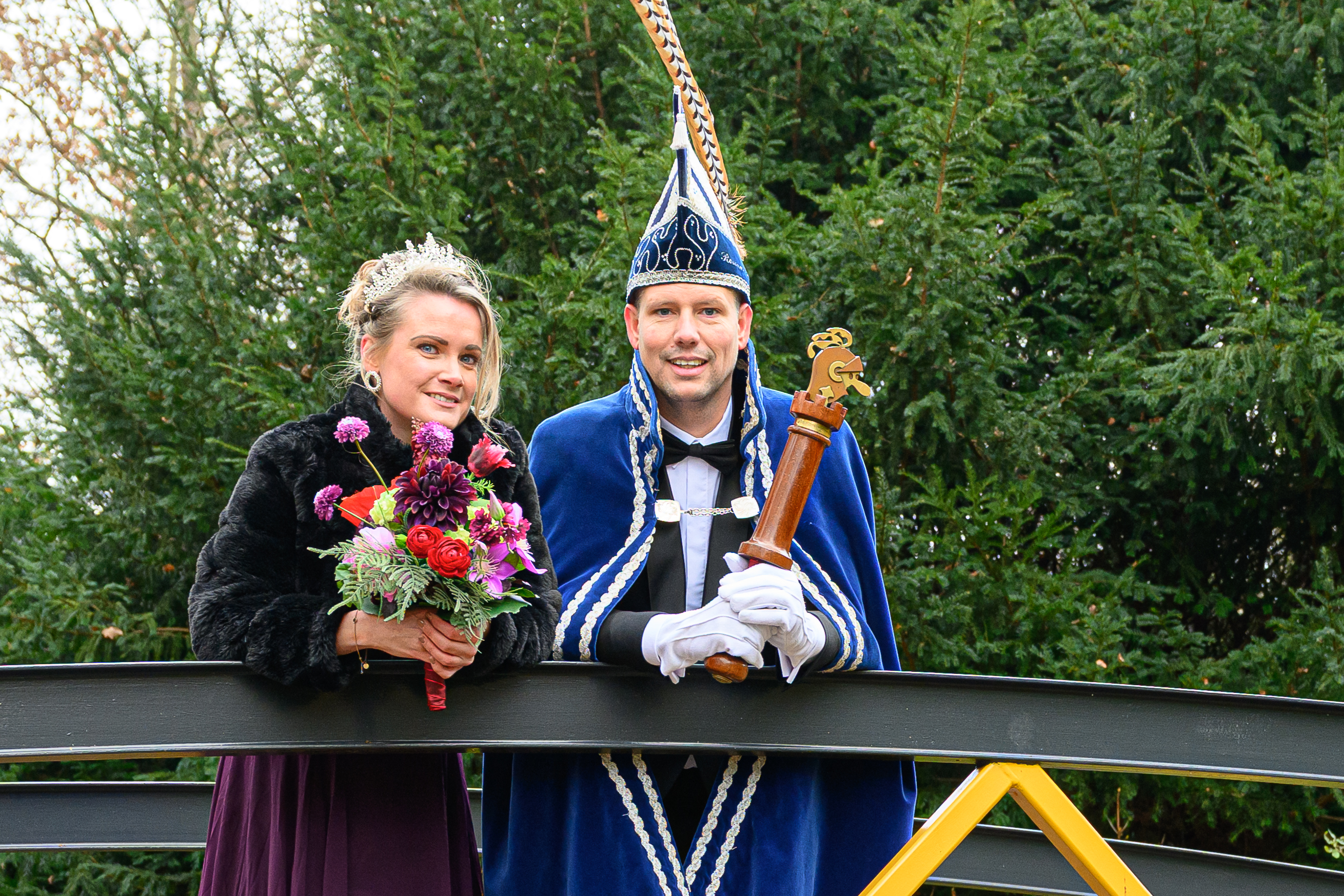 Foto: De Rossumdaerpers vraagt hulp voor het ziekenbezoek