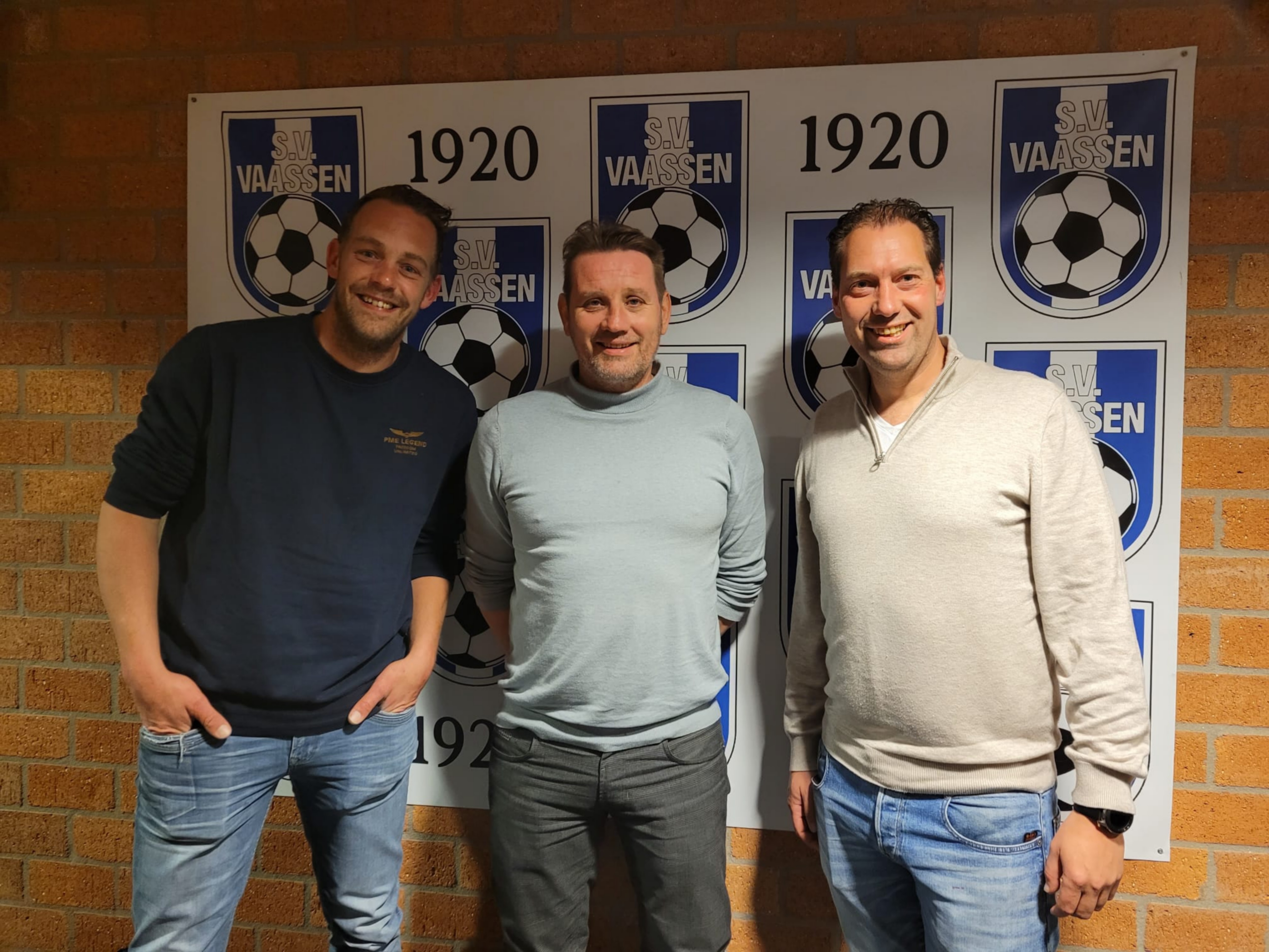 Foto: Nieuwe trainers  bij SV Vaassen