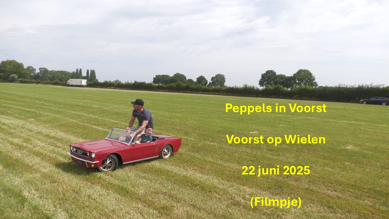 Veel belangstelling Peppels in Voorst op wielen