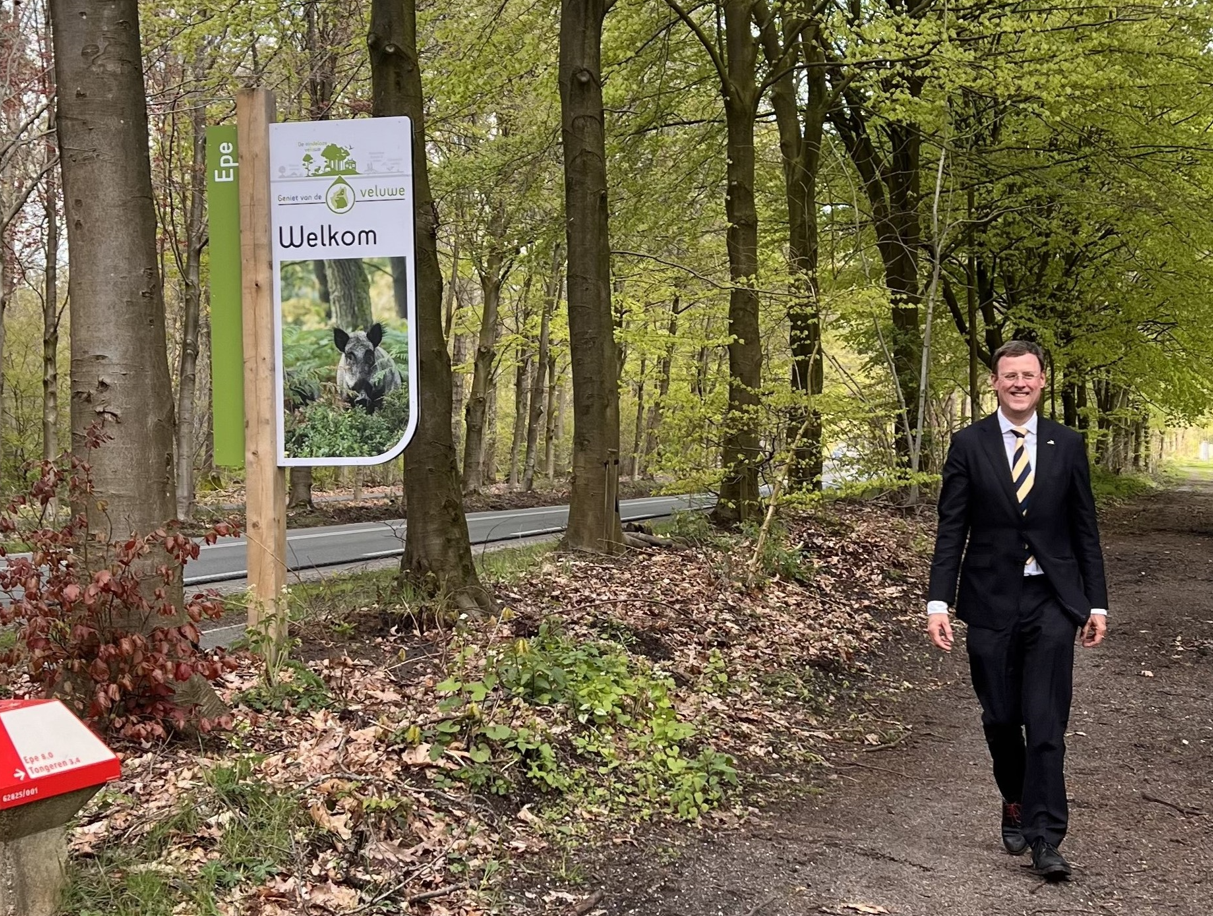 Foto: Nieuwe welkomstborden in de gemeente      