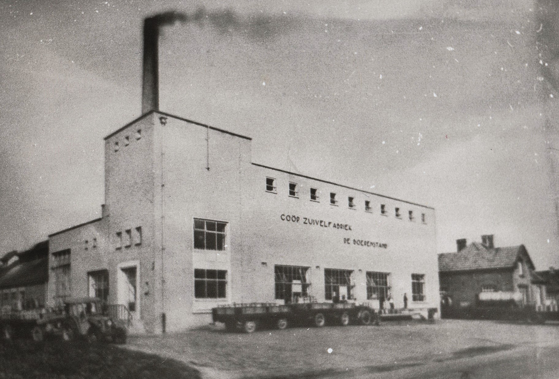 Foto: Verhalen gezocht over Coberco-melkfabriek