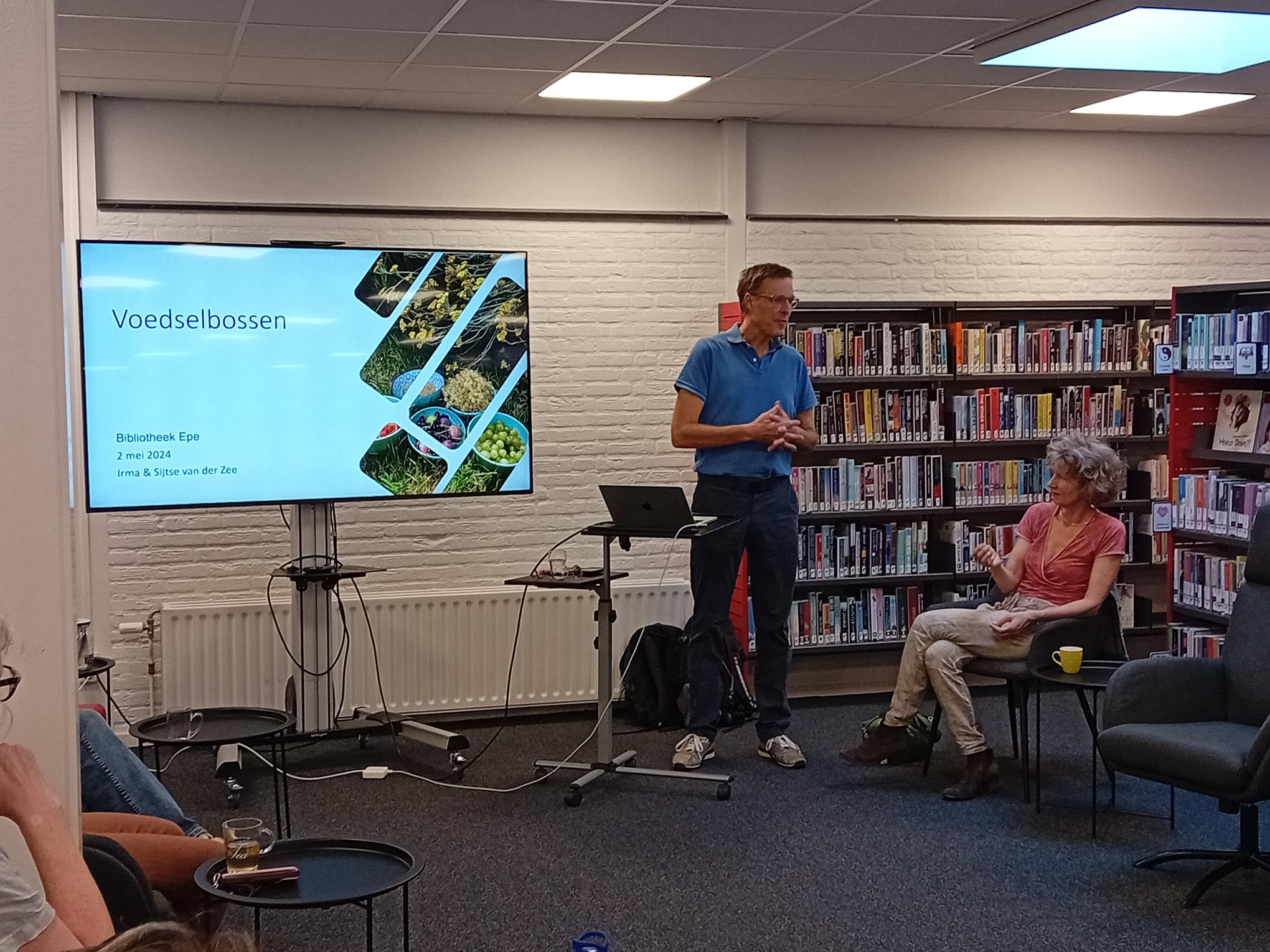 Foto: Applaus bij informatieavond voedselbossen