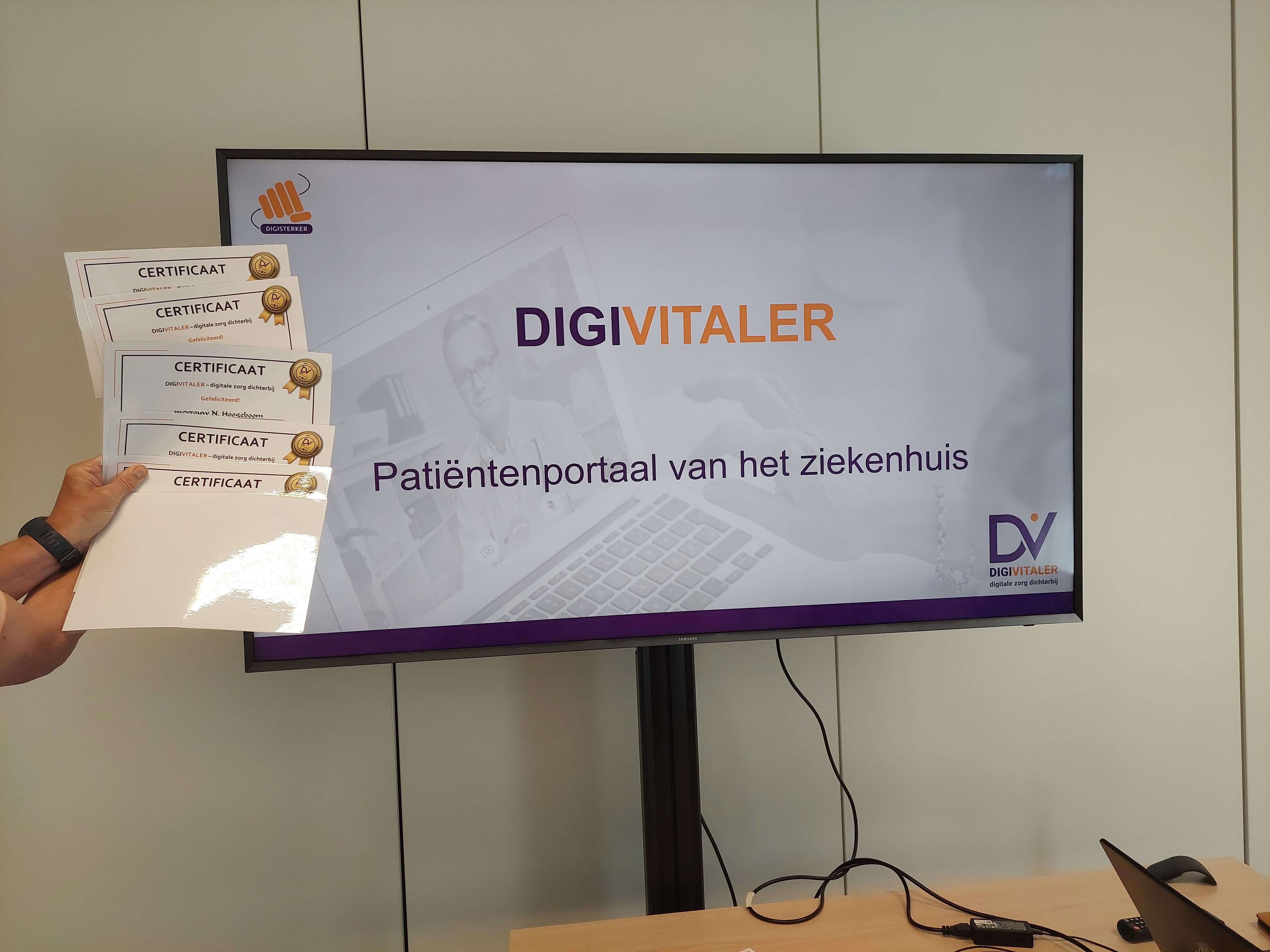 Foto: Meer vertrouwen door cursus Digitale zorg