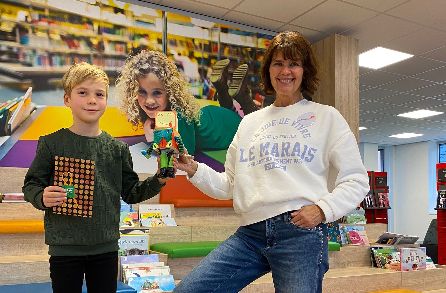 Foto: Vos wint prijs met knutselkubus!