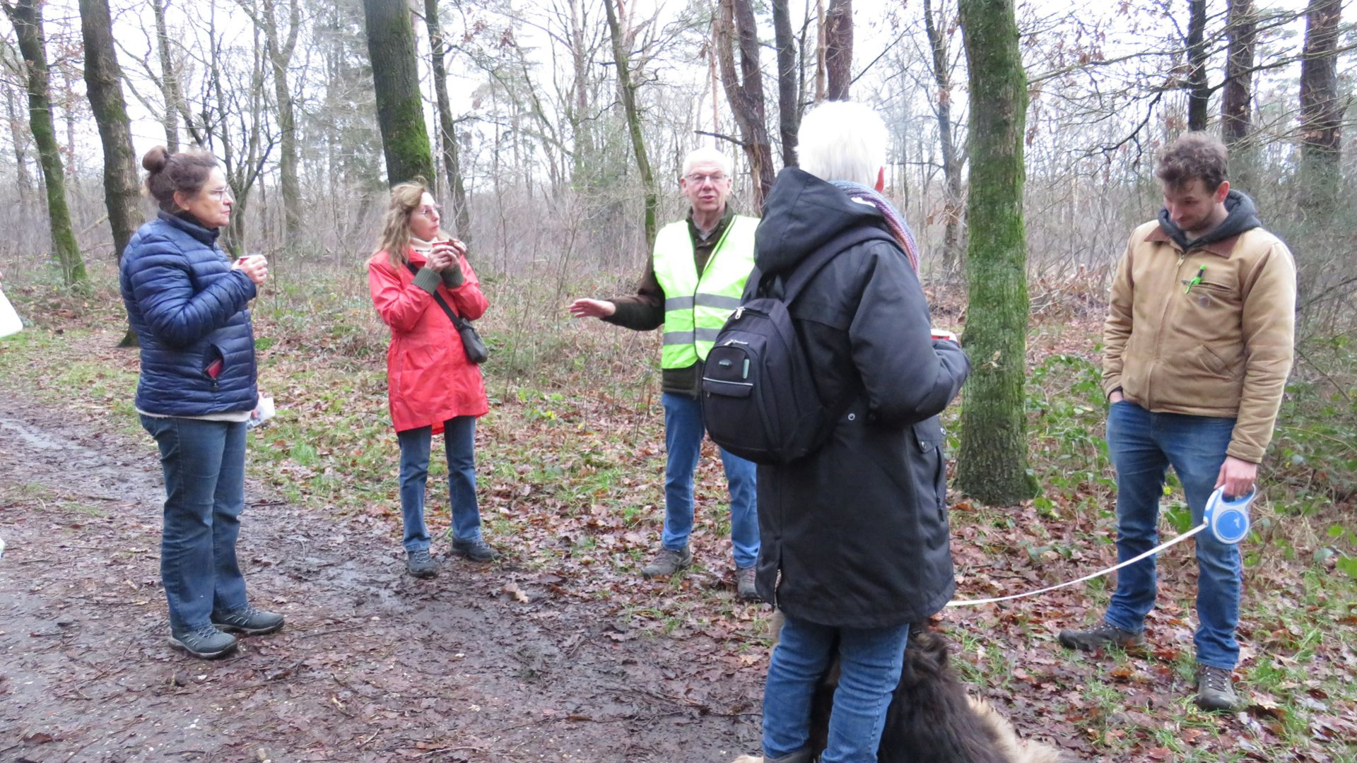 Foto: Wandelen op het Schaverensepad brengt veel informatie