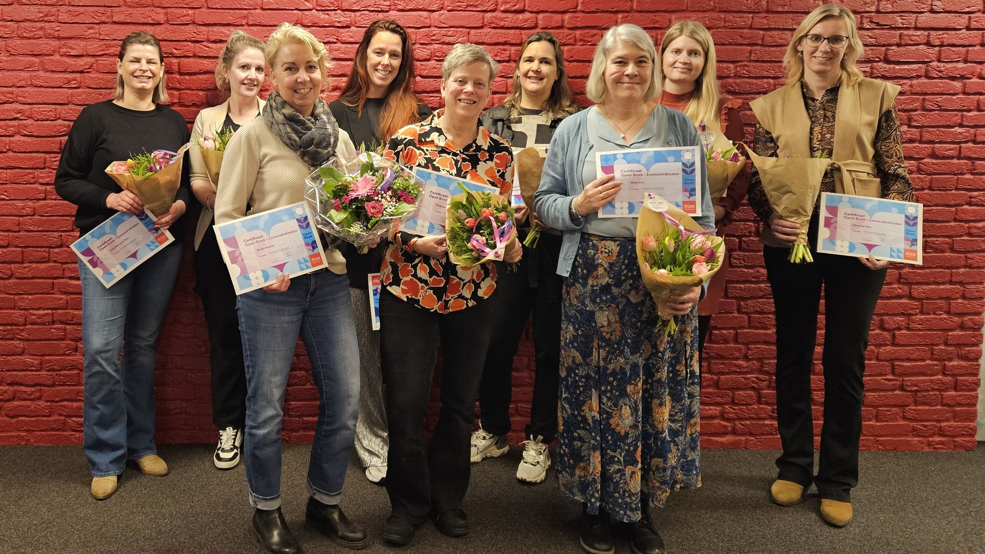 Foto: Leerkrachten gecertificeerd als leescoördinator