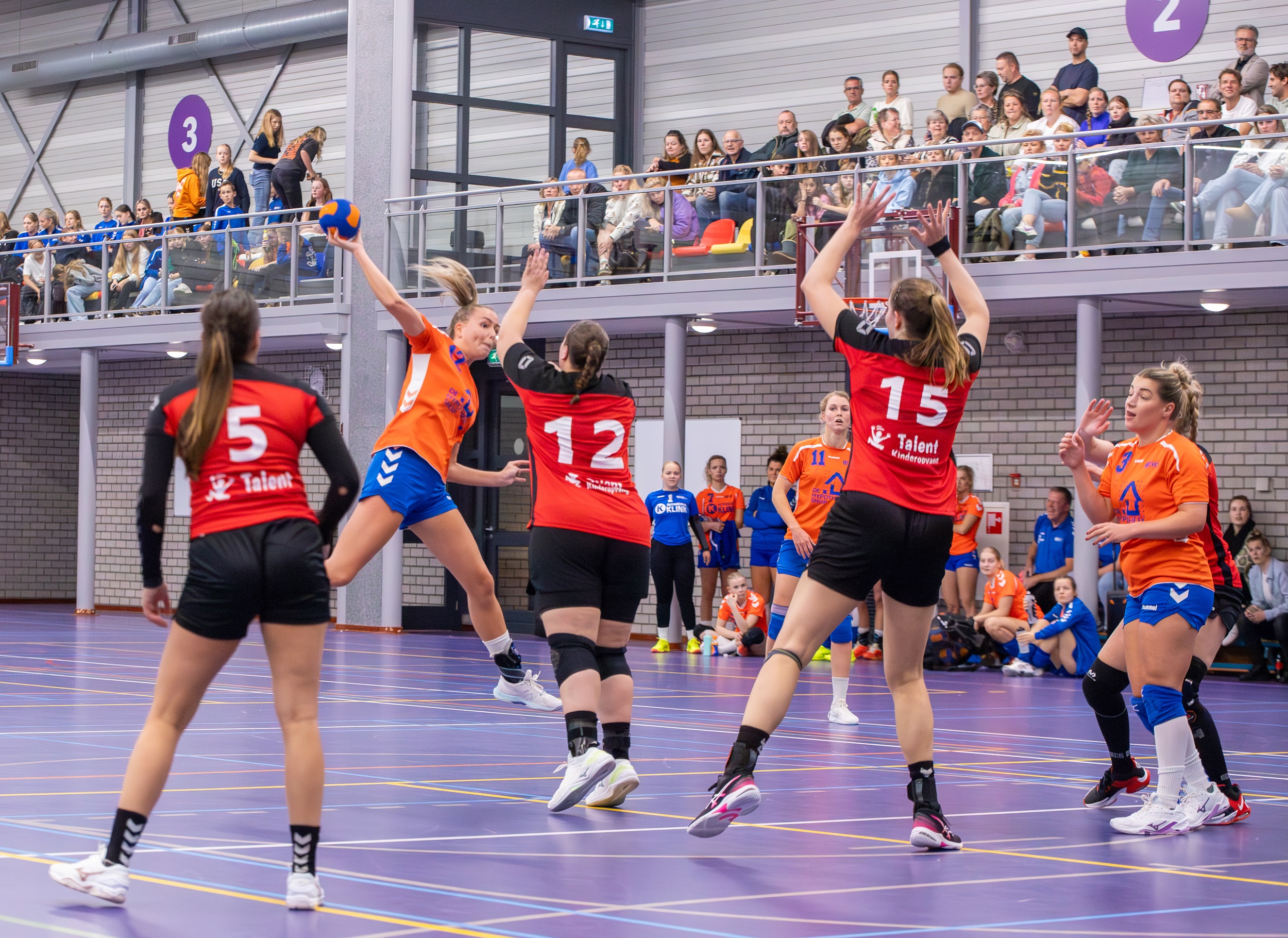 Foto: CVO Dames 1 boekt overtuigende 24-16 overwinning op Artemis