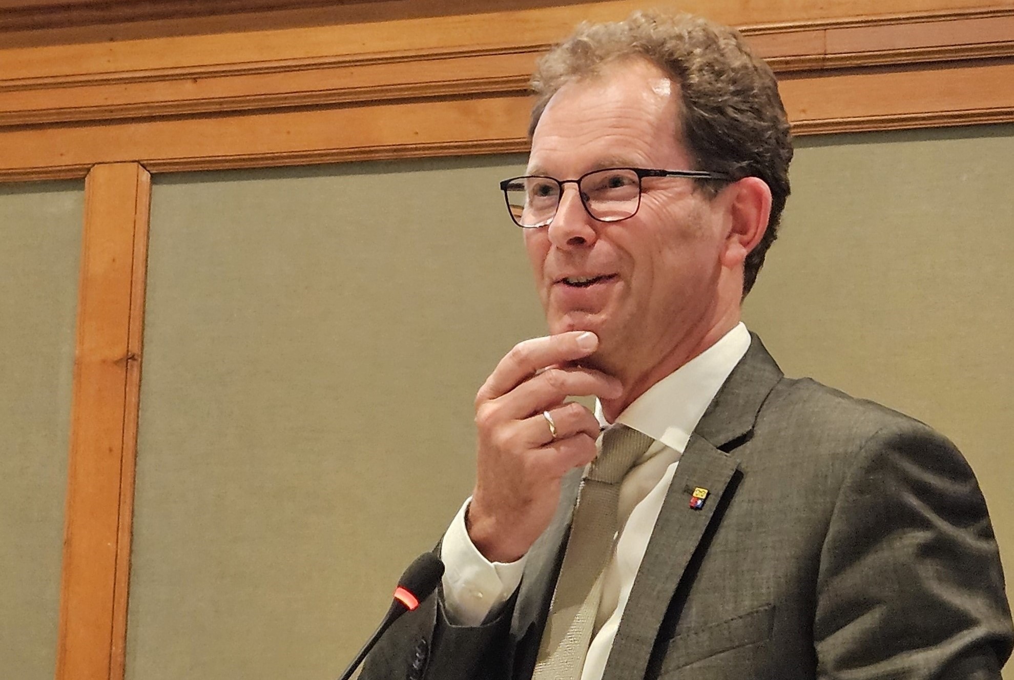 Foto: Wethouder Wolbert Meijer neemt afscheid van Heerde