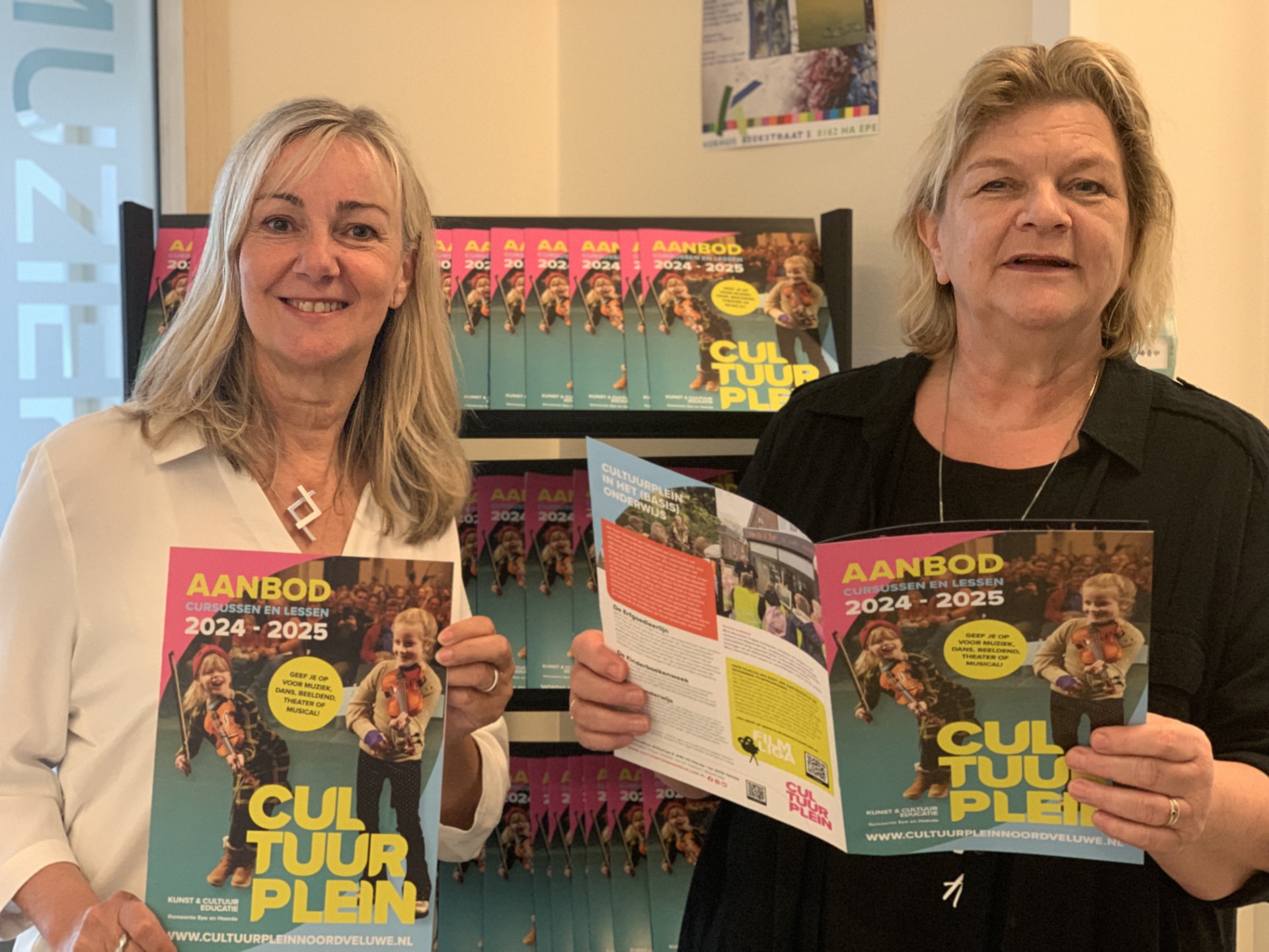 Foto: Cultuurplein lanceert nieuwe brochure boordevol inspirerende kunst- en cultuurlessen