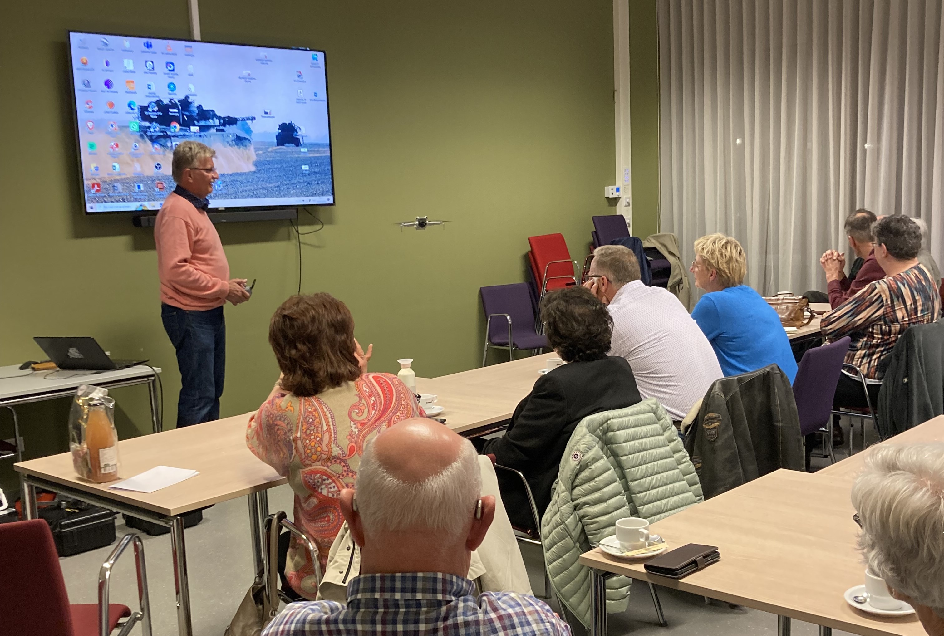 Foto: Boeiende lezing over drones