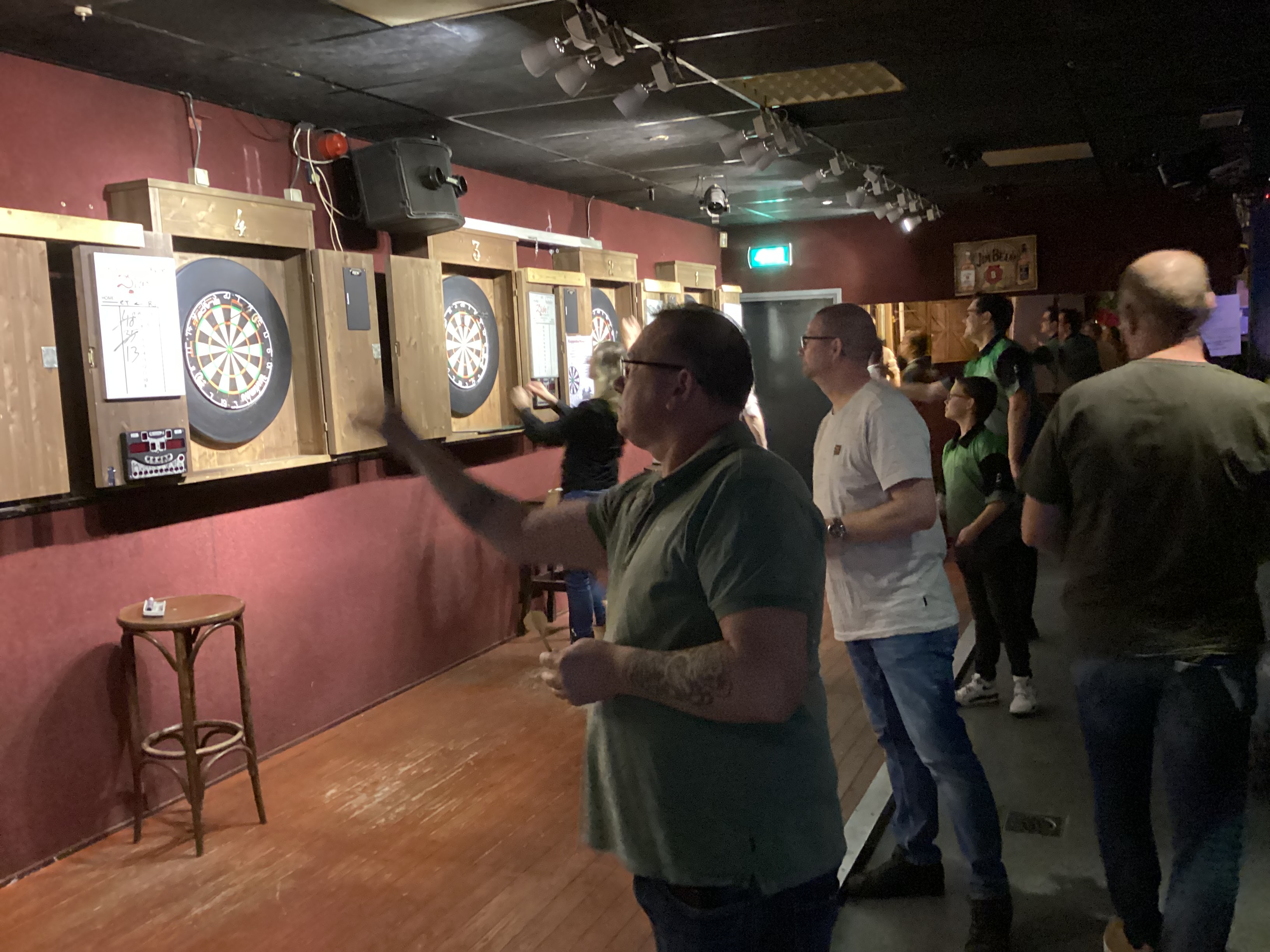 Foto: Koppeltoernooi darten Emst