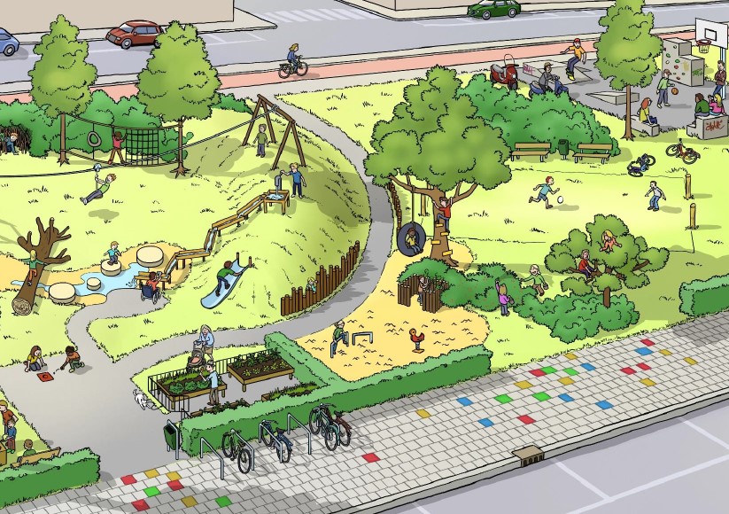 Foto: Meer ruimte voor spelen in vernieuwd beleidsplan Spelen, Bewegen en Ontmoeten