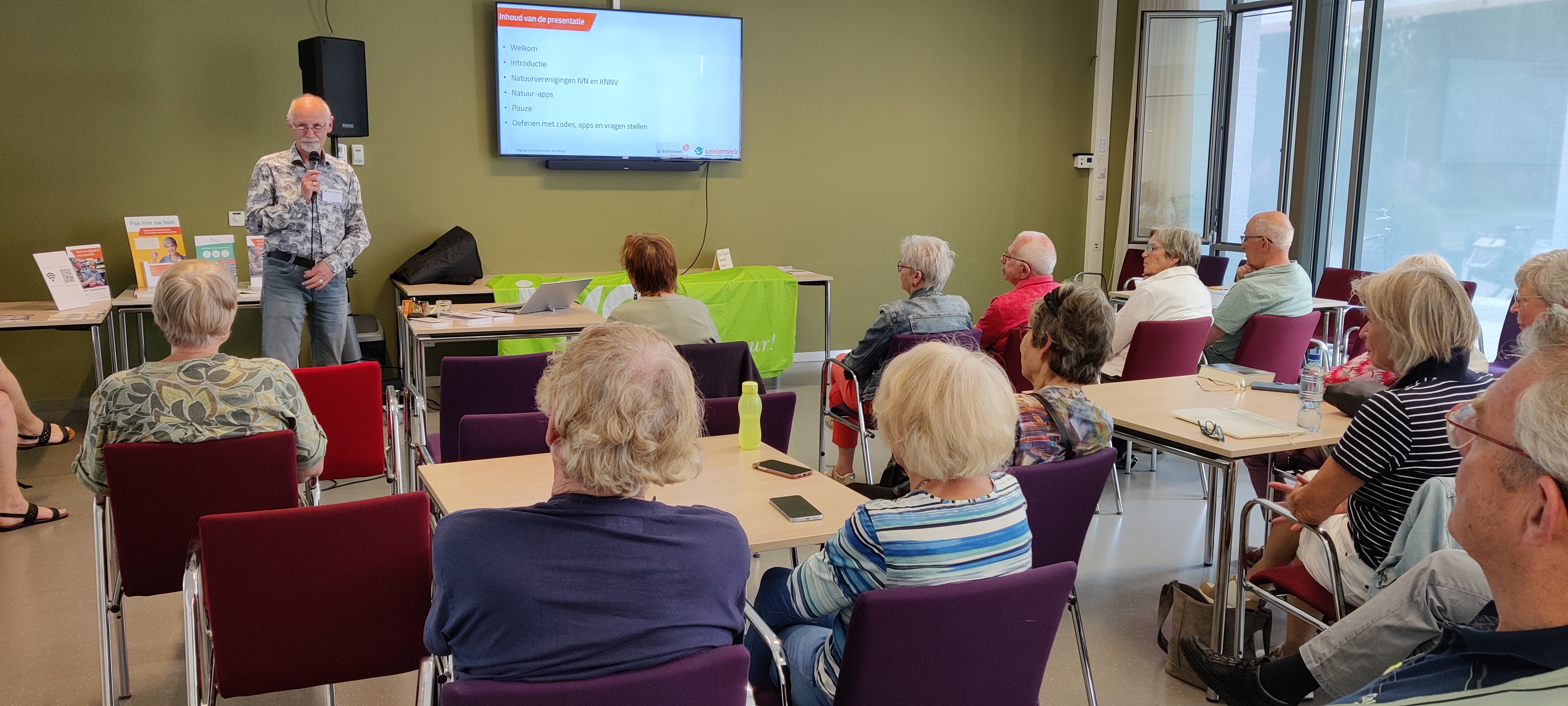 Foto: Digitaal Café met zomerreces