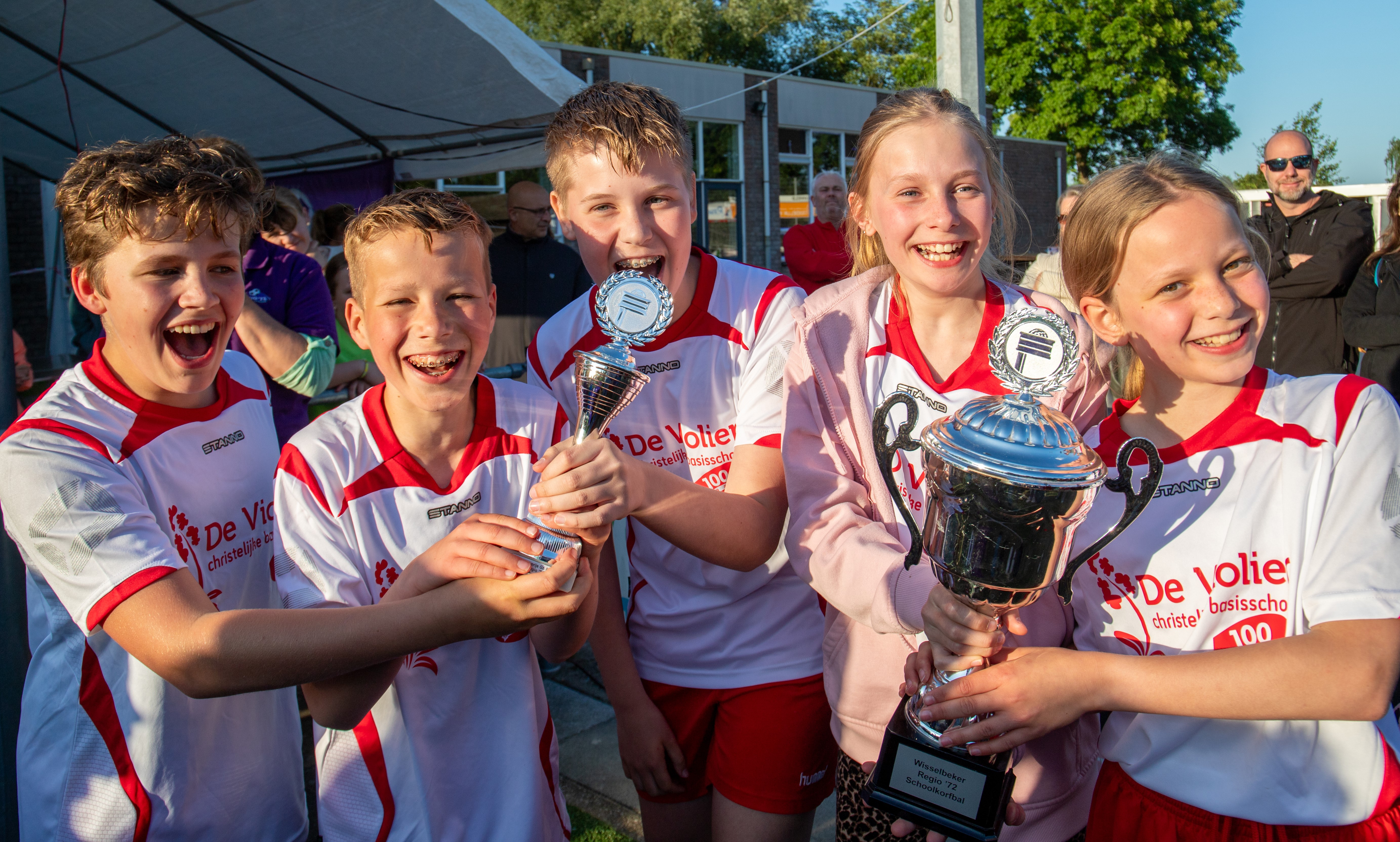 Foto: Wat een fantastische dag bij het jaarlijkse schoolkorfbaltoernooi in Vaassen!
