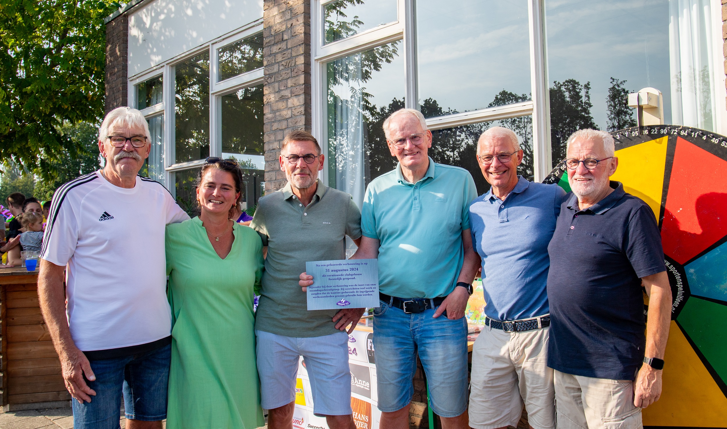 Foto: Regio’72 opent vernieuwd clubhuis
