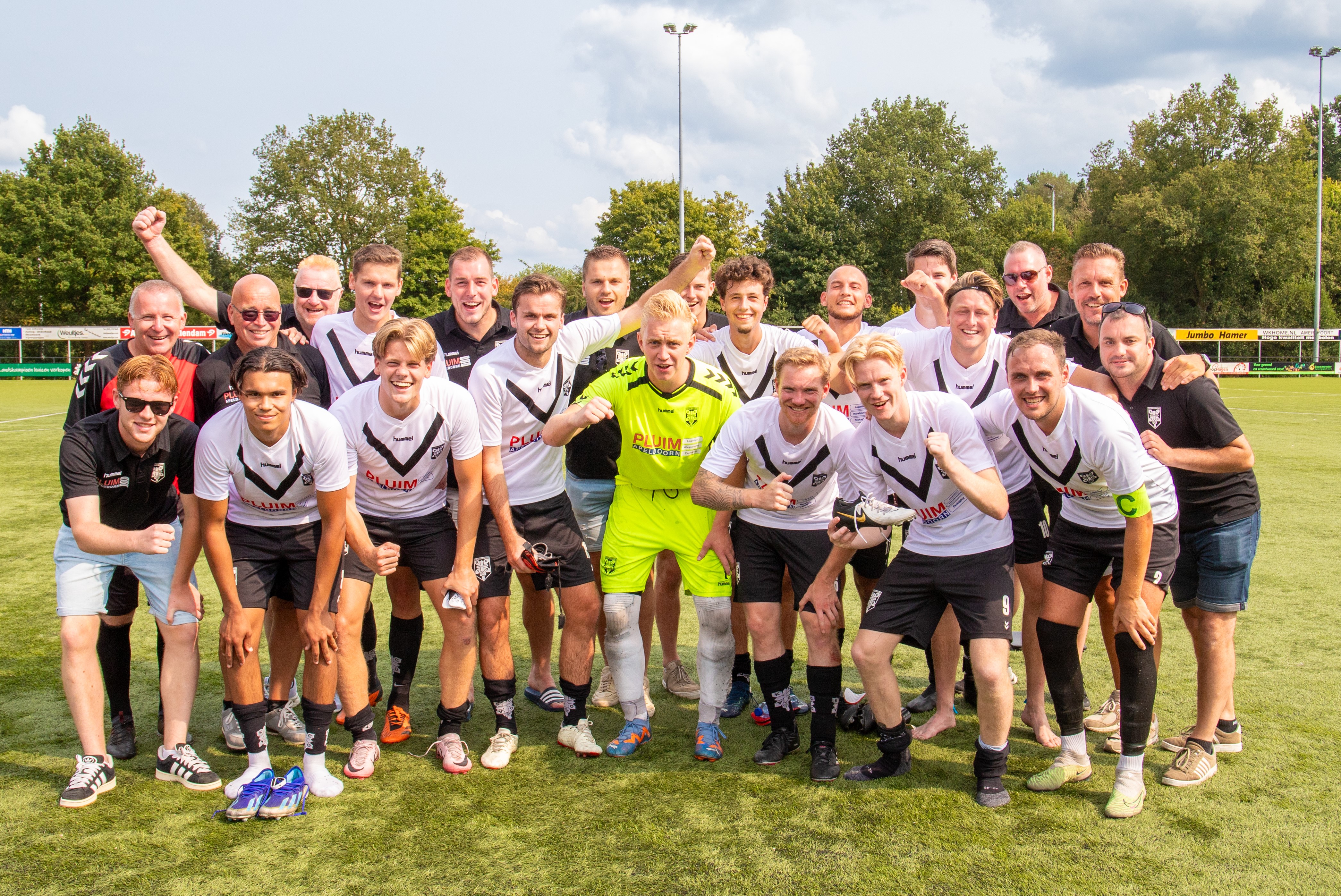 Foto: KCVO zet met het winnen van het eigen toernooi kroon op een mooi Sportfestijn