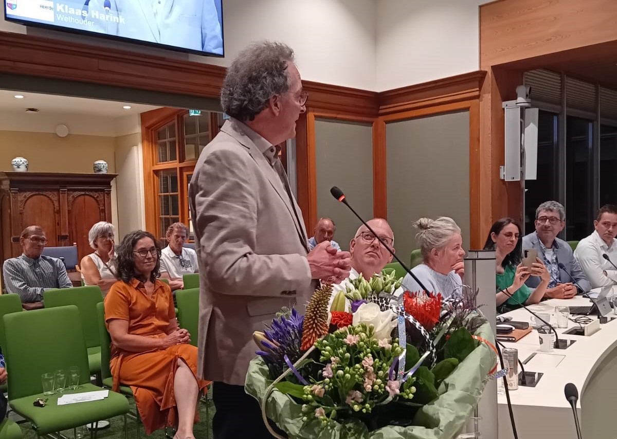 Foto: Klaas Harink geïnstalleerd als wethouder
