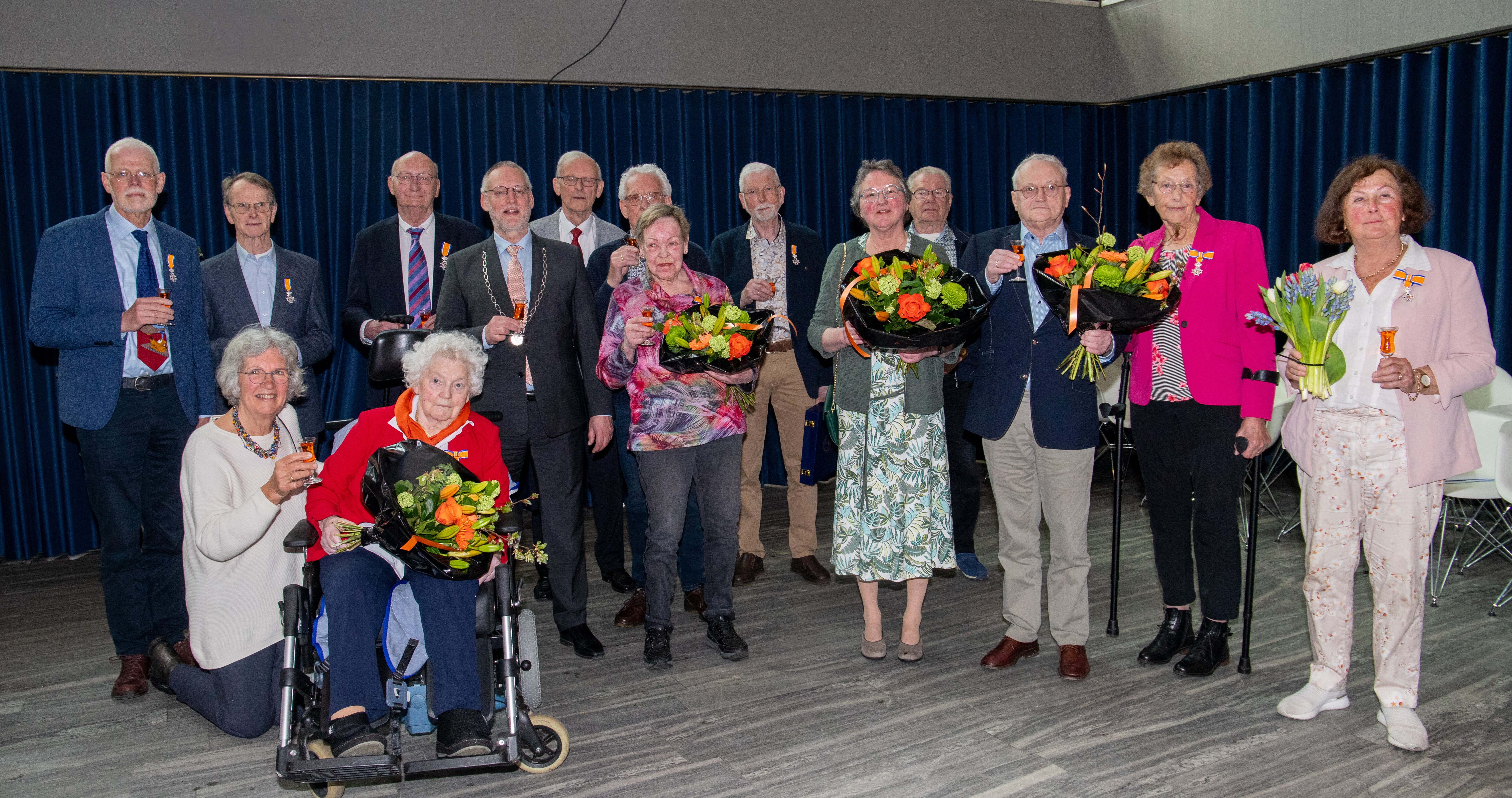 Foto: Lintjesregen in Epe